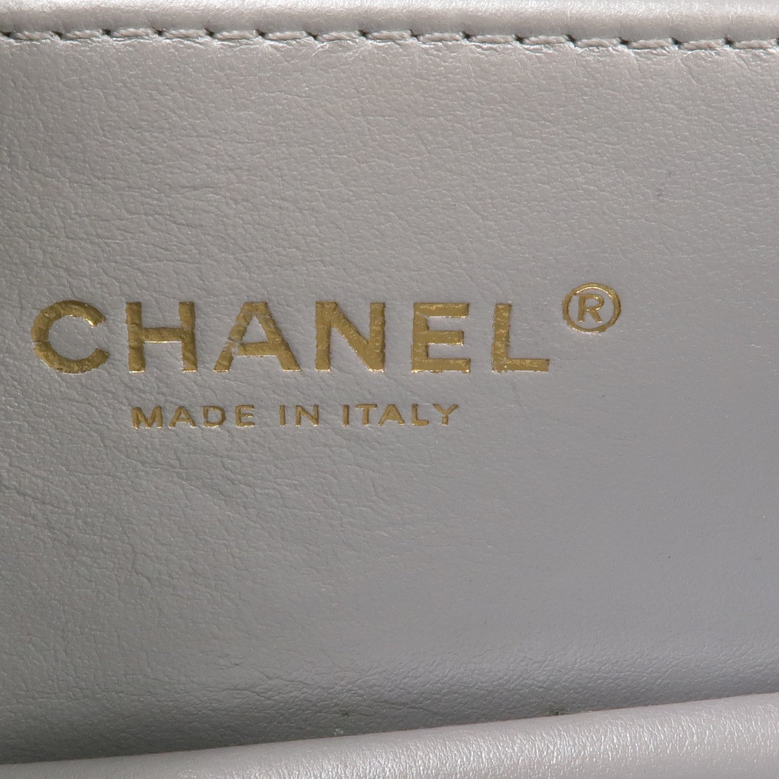 CHANEL 牛皮皮革Top Handle Mini Flap Bag金扣手挽肩背兩用袋