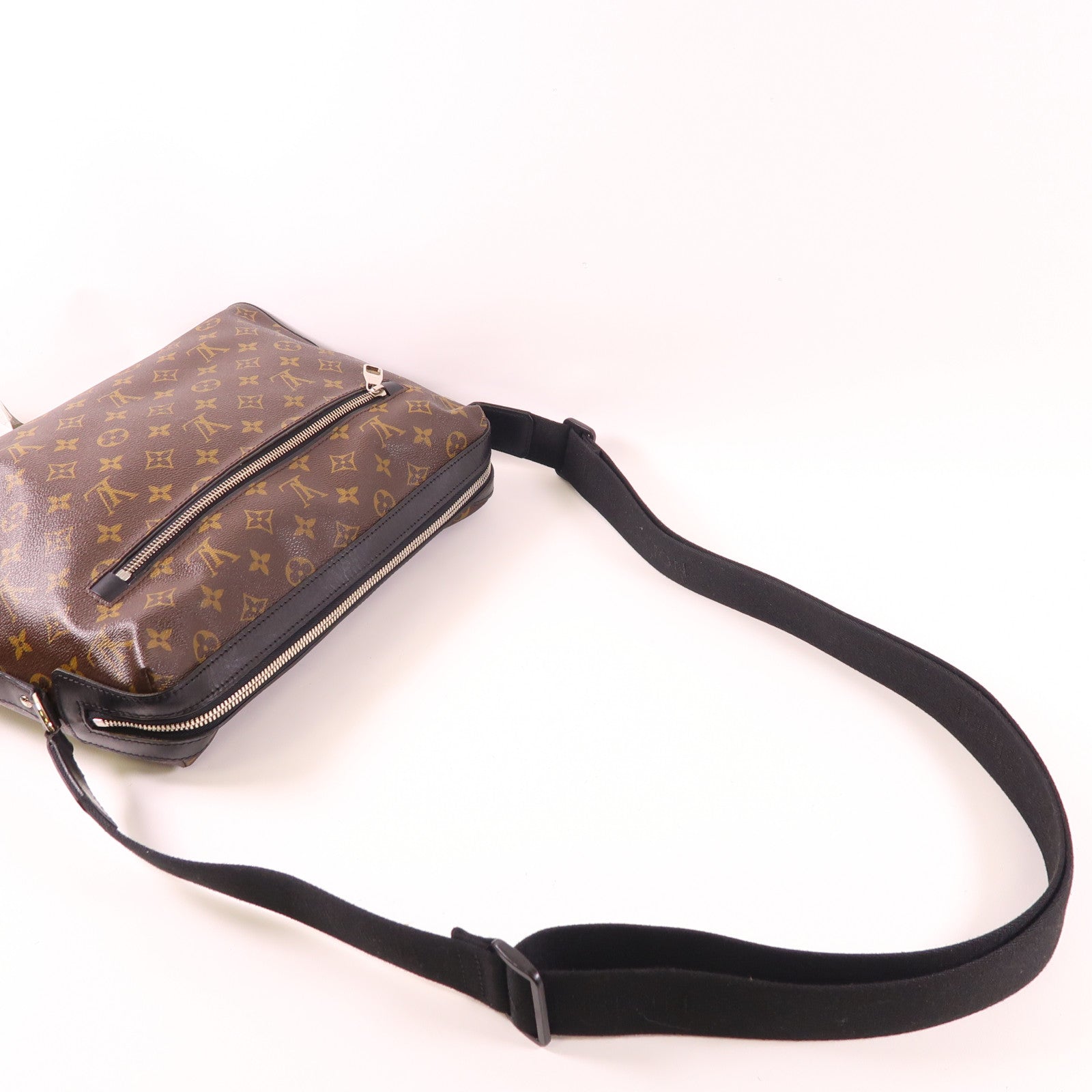 LOUIS VUITTON LV SHW Torres Shoulder Bag M40387 Monogram Macassar Brown