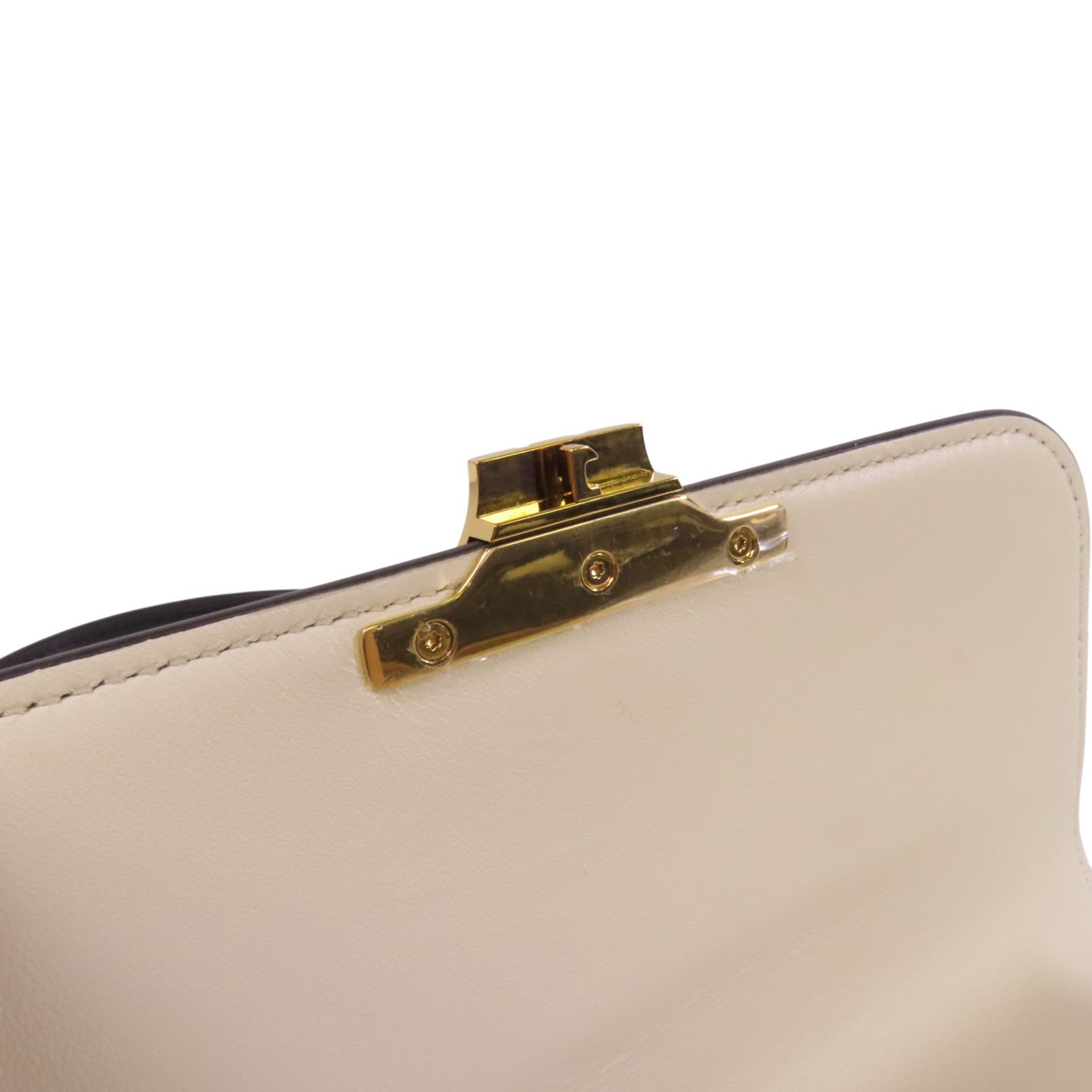 CELINE 漆皮皮革Teen Garance金扣肩背袋