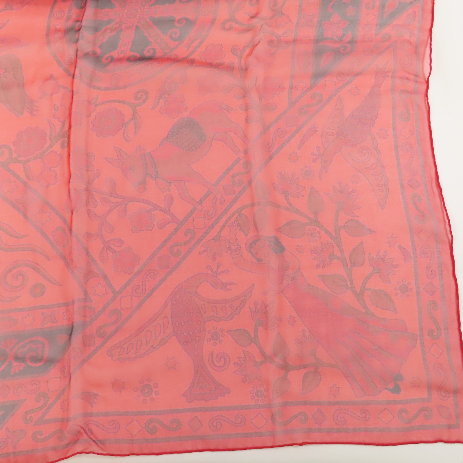 HERMES 絲質Scarf絲巾