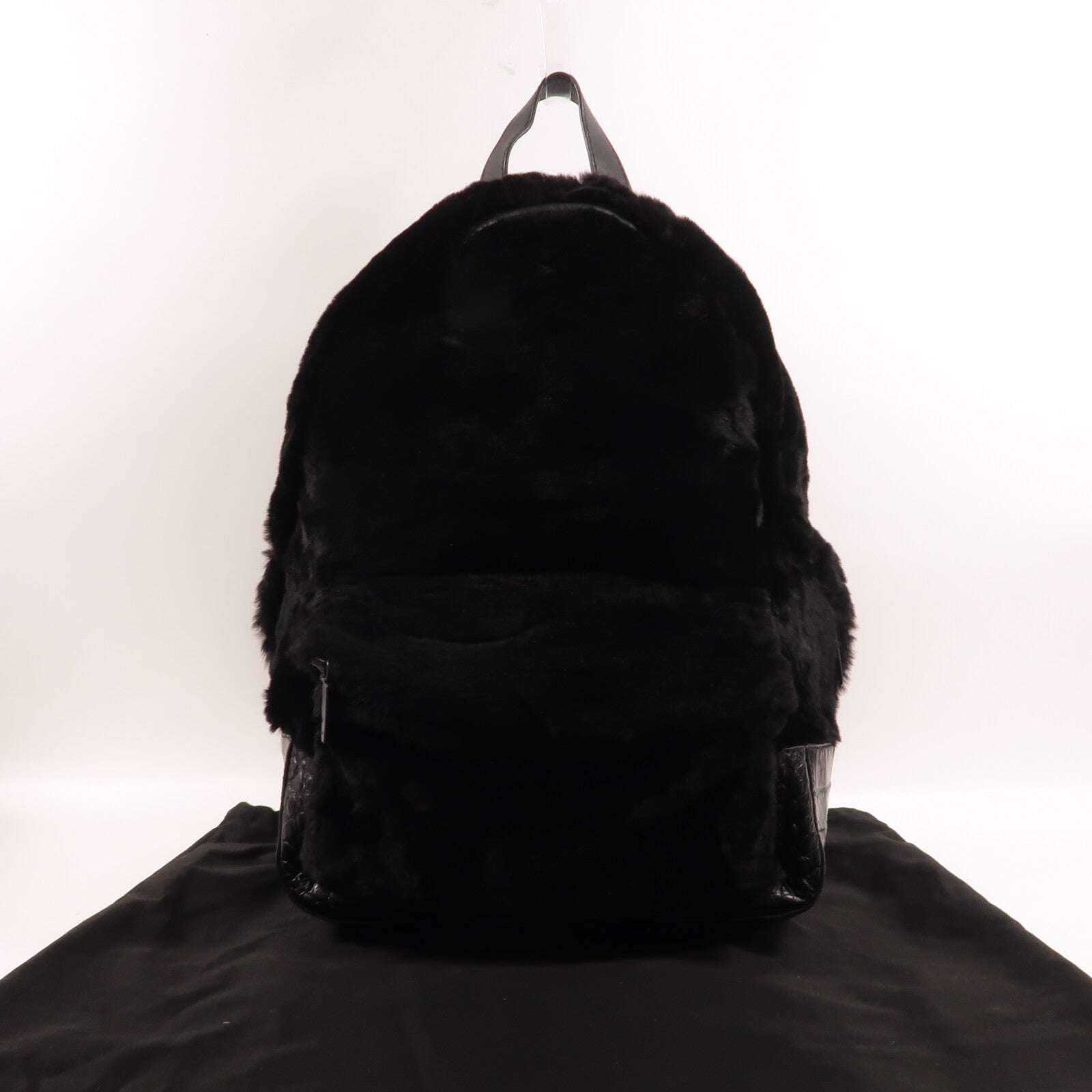SELECTION 牛皮皮革/Faux Fur Alexander Wang Backpack背包