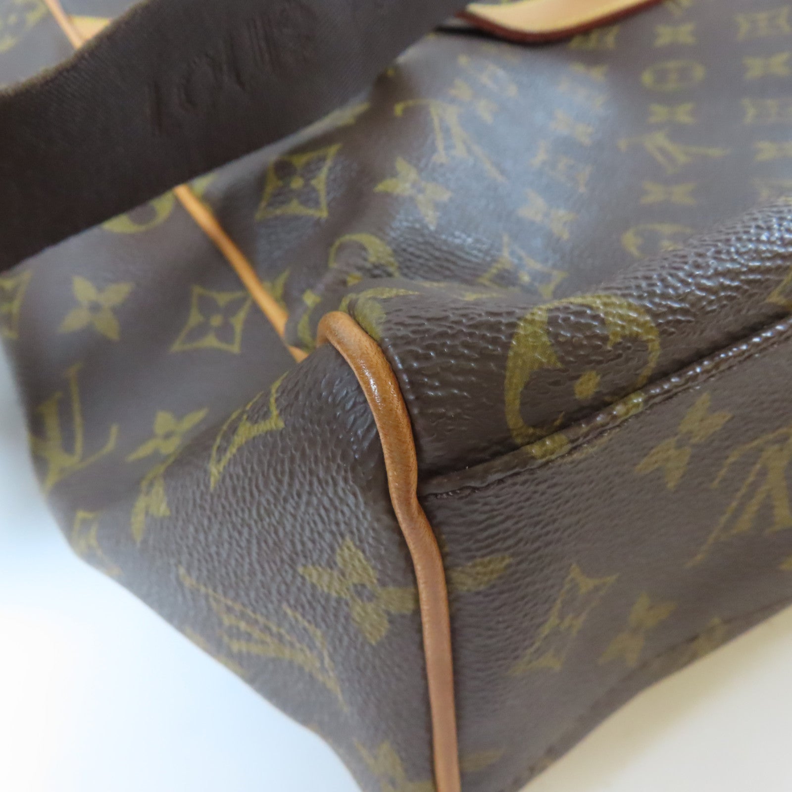 LOUIS VUITTON Monogram Abbeses金扣肩背袋啡色
