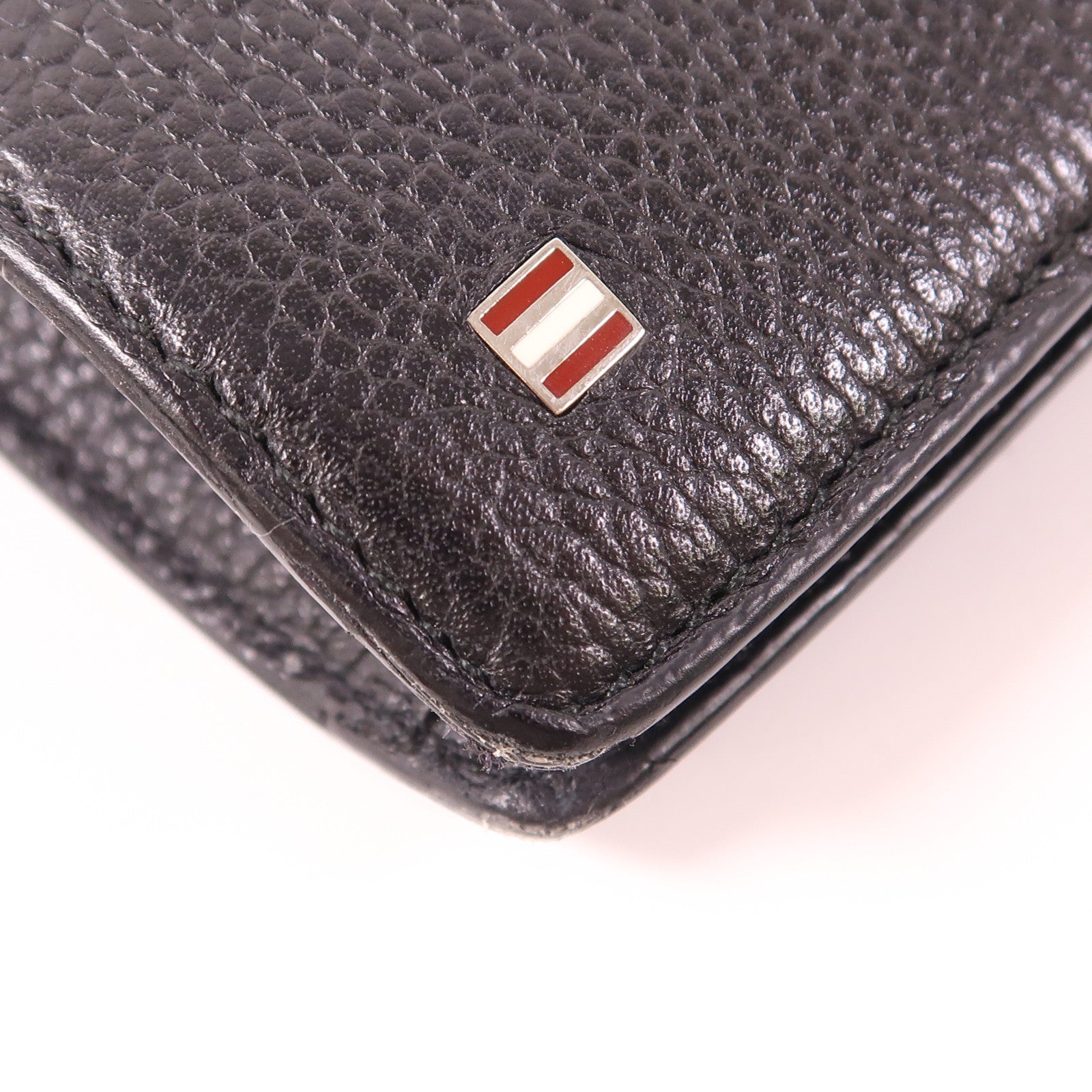 BALLY 皮革Clutch銀扣手拿包