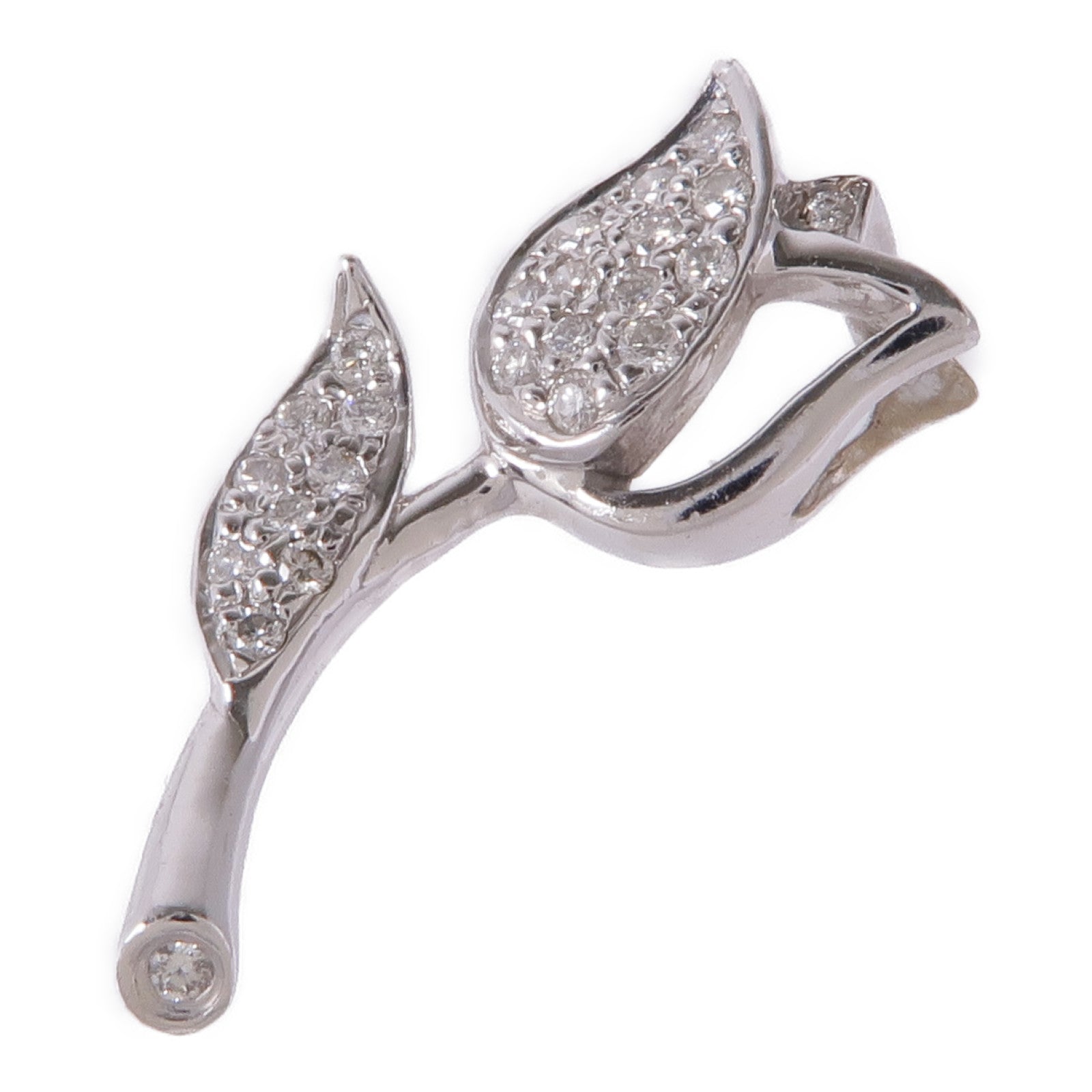 JEWELRY 【激減優惠】18K白金Diamond Pendant Top鑽石吊墜