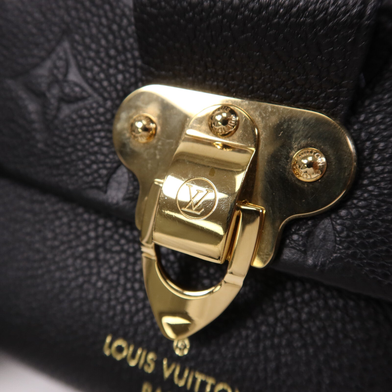 LOUIS VUITTON Monogram Empreinte Vavin BB金扣鏈帶肩背袋