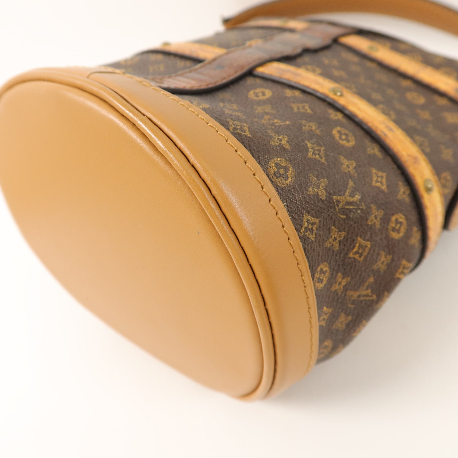 LOUIS VUITTON Monogram Time Trunk Duffle手挽肩背兩用袋
