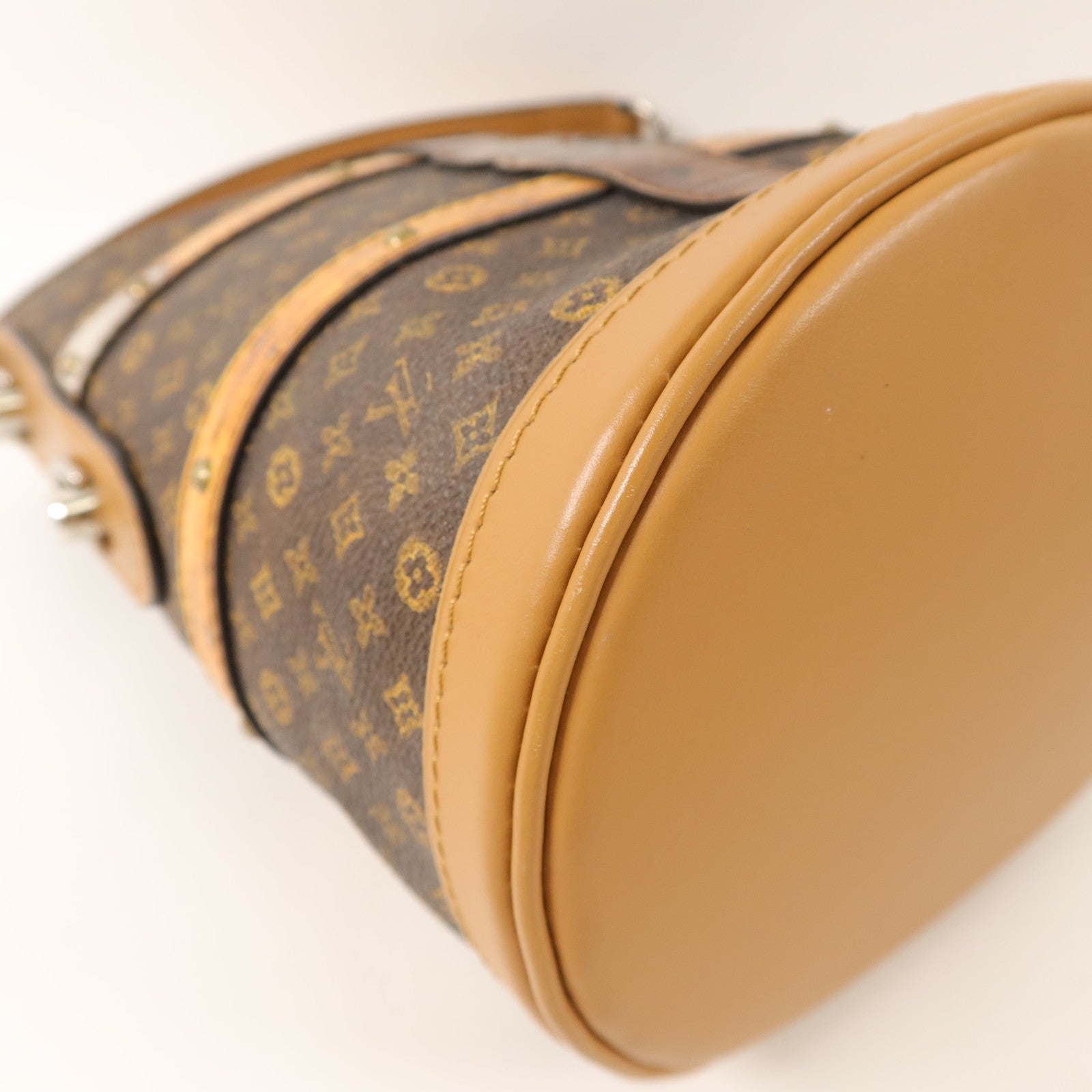 LOUIS VUITTON Monogram Time Trunk Duffle手挽肩背兩用袋