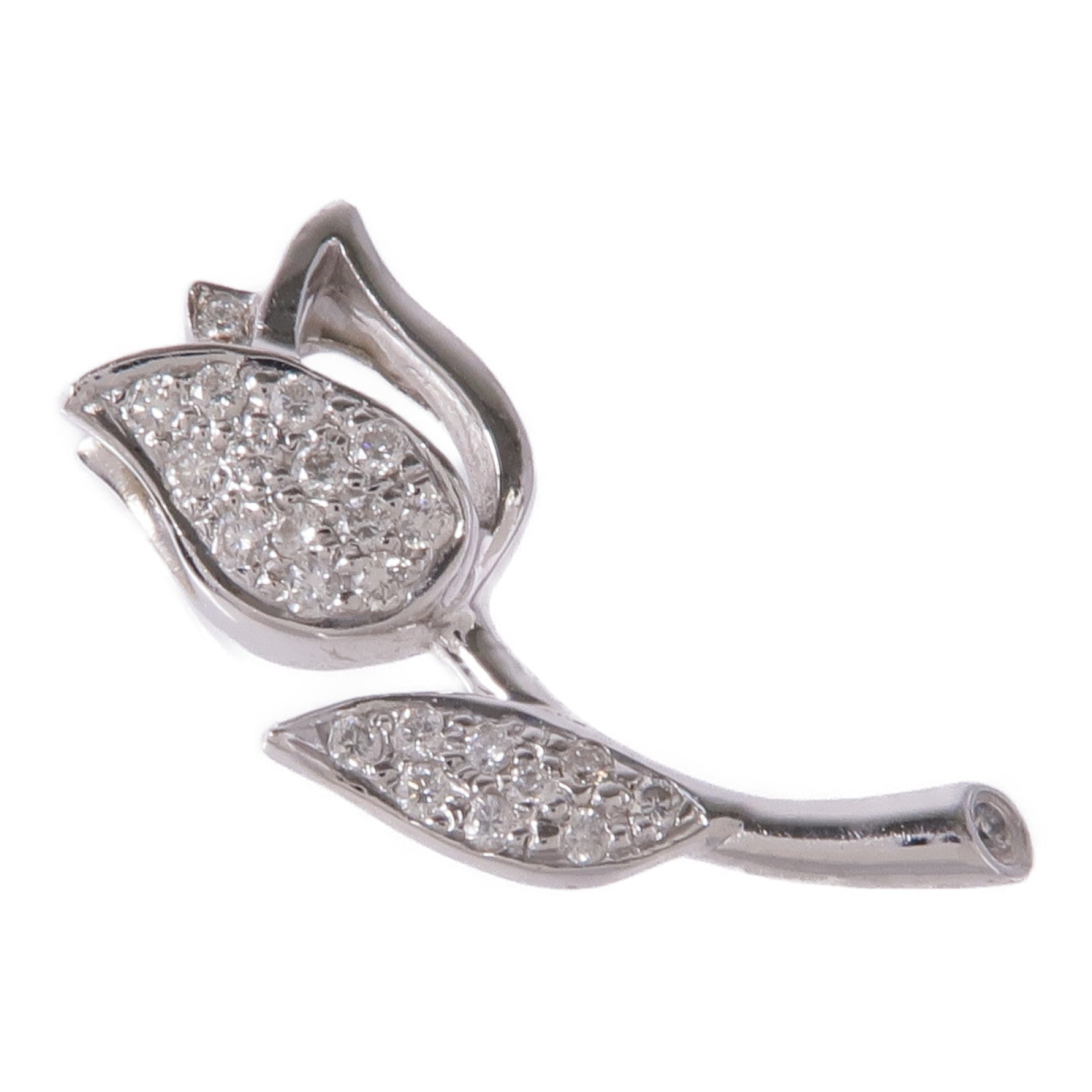 JEWELRY 【激減優惠】18K白金Diamond Pendant Top鑽石吊墜