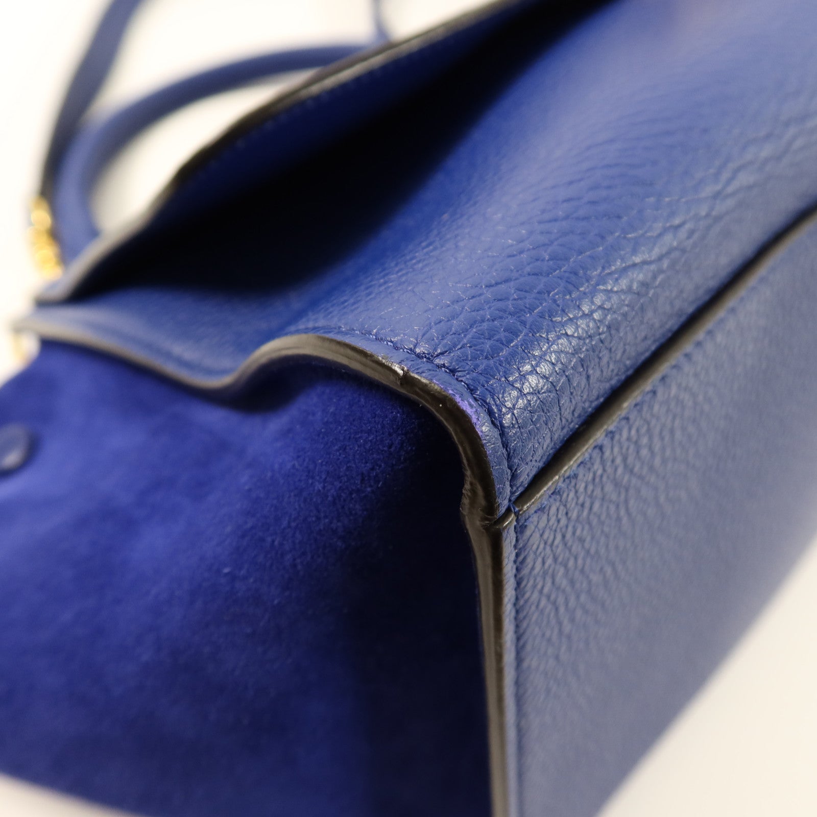 CELINE 牛皮皮革Trapeze金扣手挽肩背兩用袋