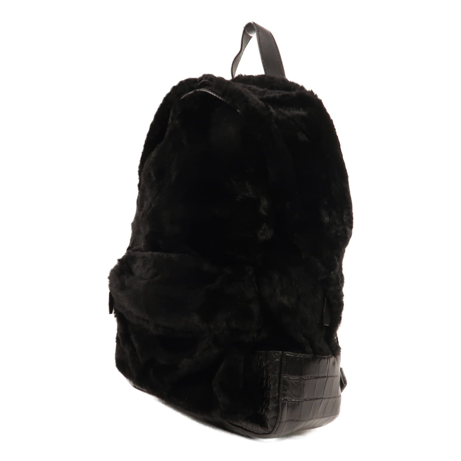 SELECTION 牛皮皮革/Faux Fur Alexander Wang Backpack背包