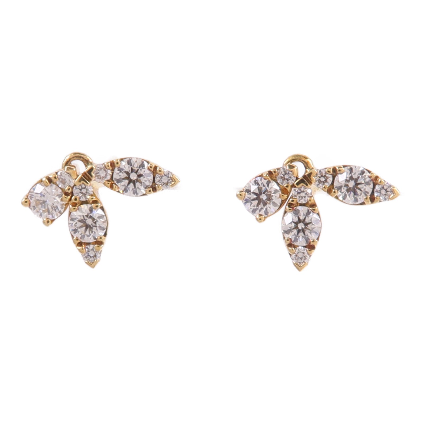 JEWELRY 18K玫瑰金Diamond Earrings鑽石耳環
