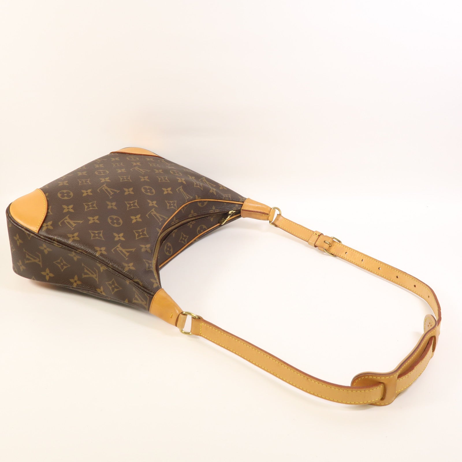 LOUIS VUITTON Monogram Boulogne金扣肩背袋