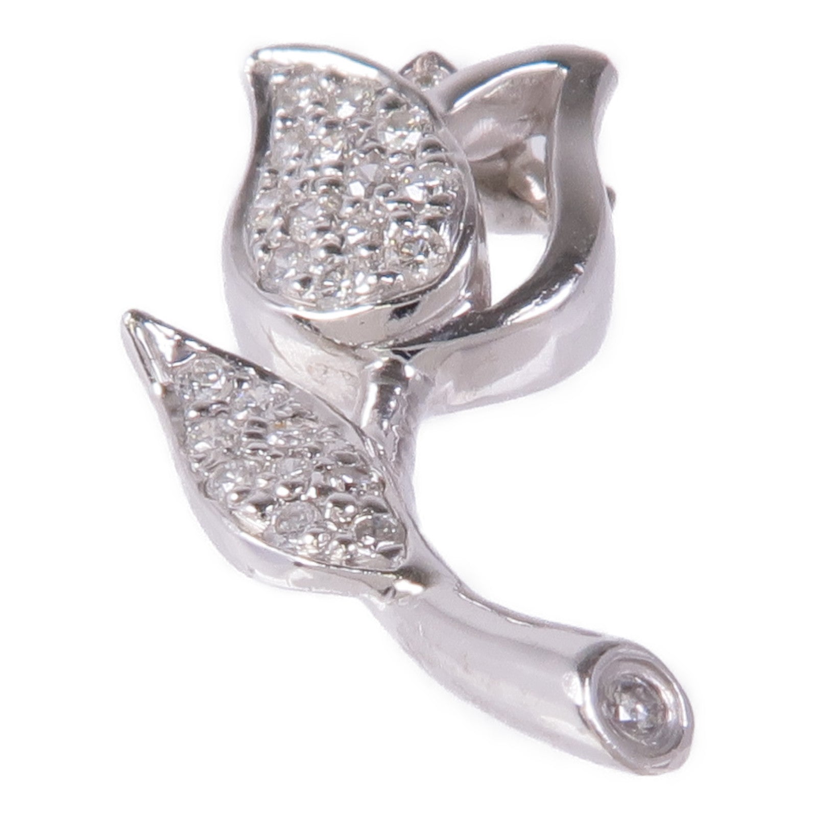 JEWELRY 【激減優惠】18K白金Diamond Pendant Top鑽石吊墜
