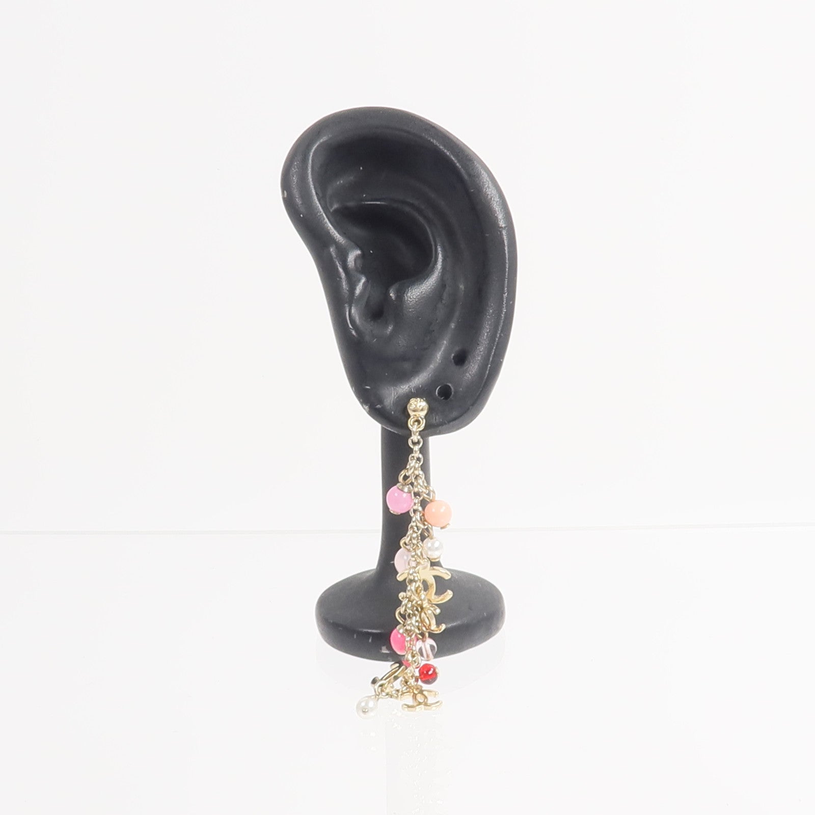 CHANEL 金屬CC Dangle Earrings耳環