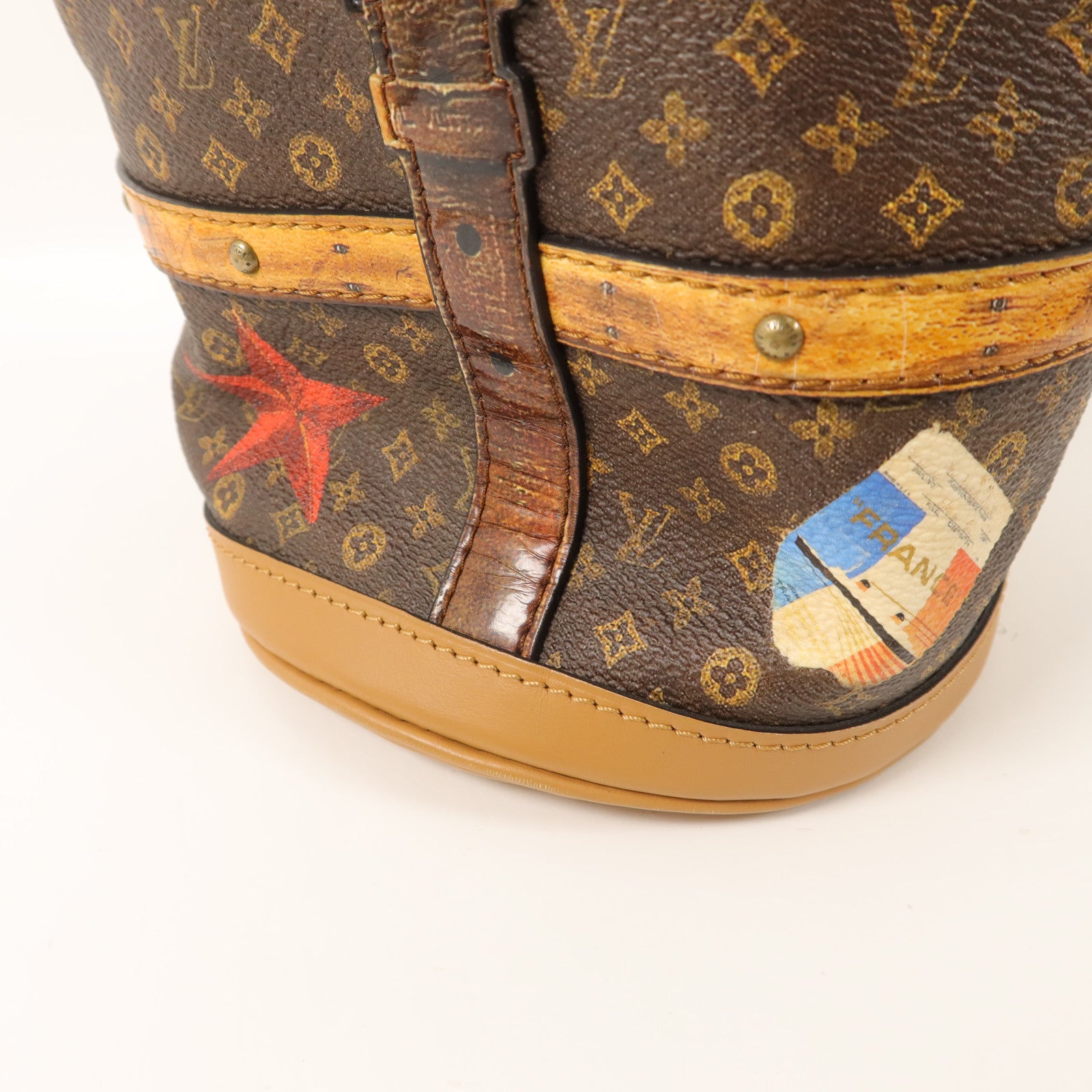 LOUIS VUITTON Monogram Time Trunk Duffle手挽肩背兩用袋