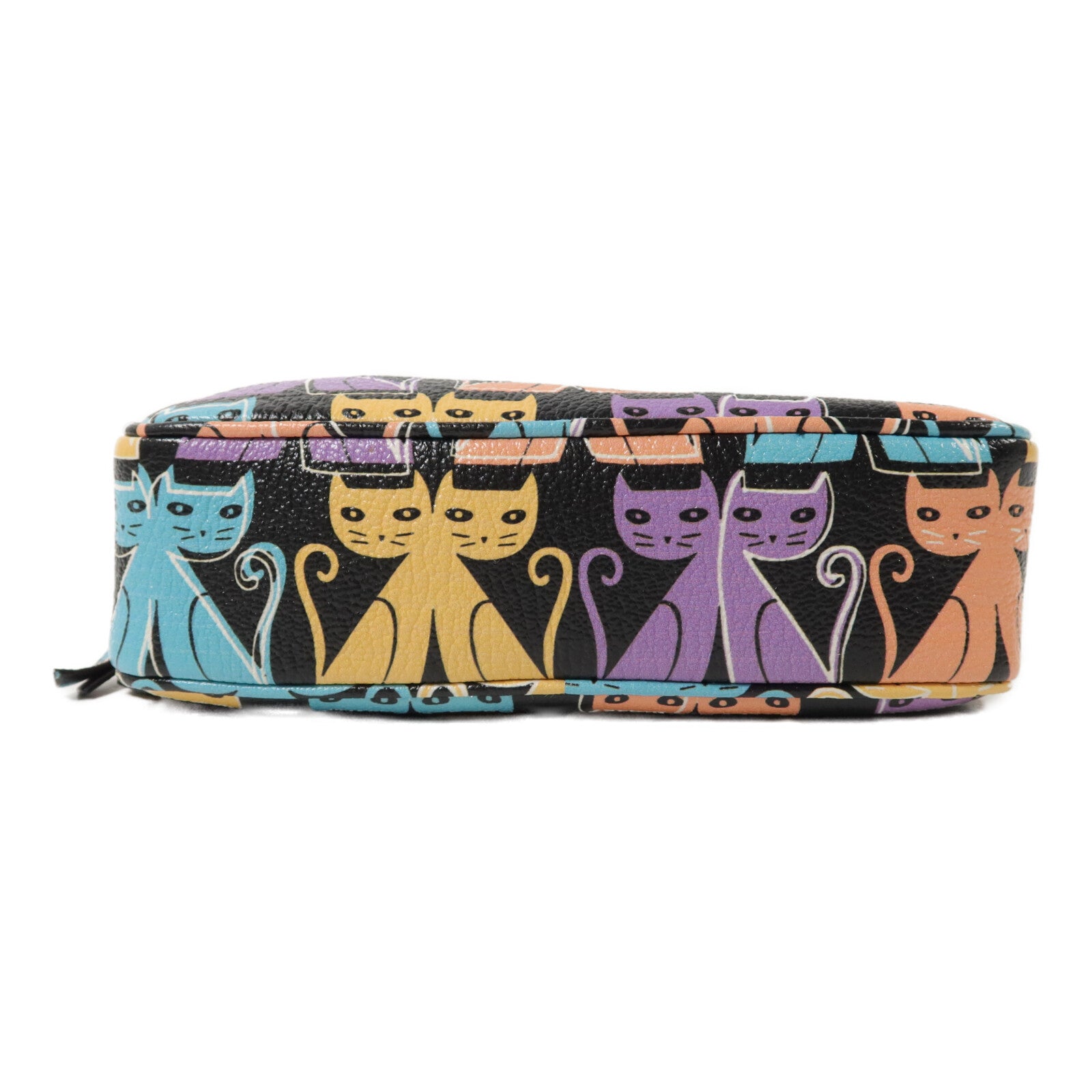 Miu Miu 羊皮皮革Madras Cat Shoulder Bag肩背袋