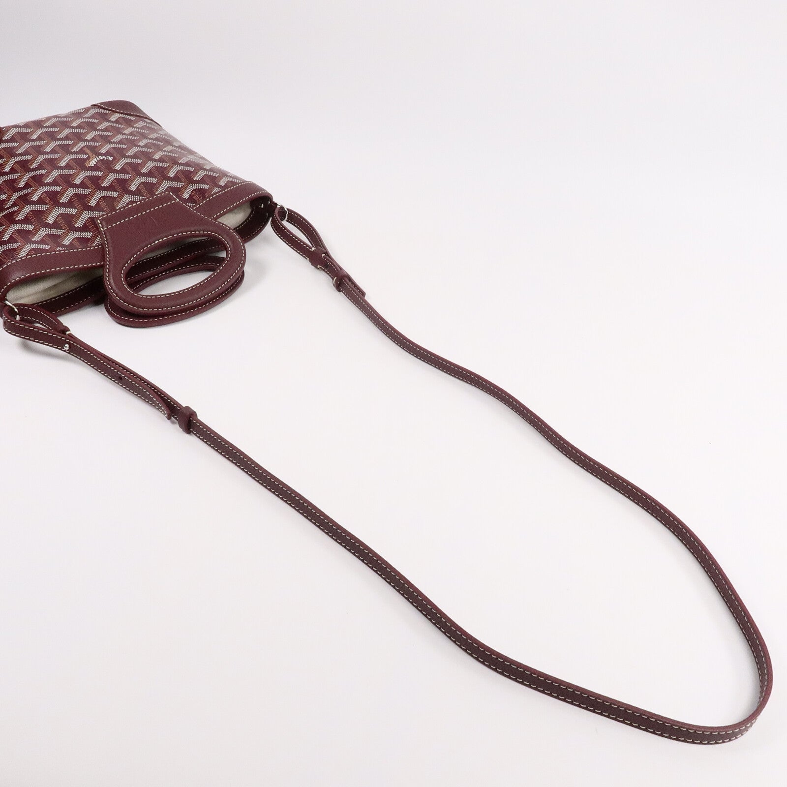 GOYARD 塗層帆布Beluga Mini手挽肩背兩用袋