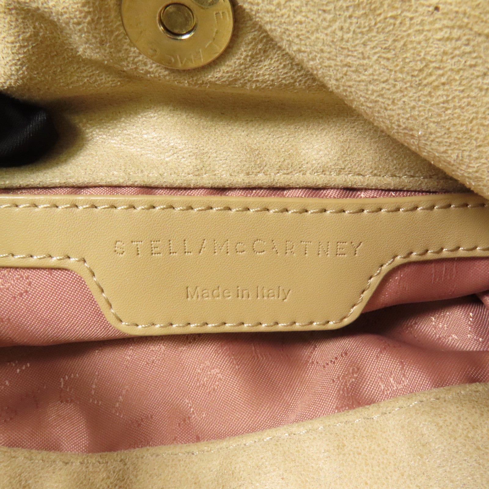 SELECTION 聚酯纖維Chain Bag金扣鏈帶手挽肩背兩用袋