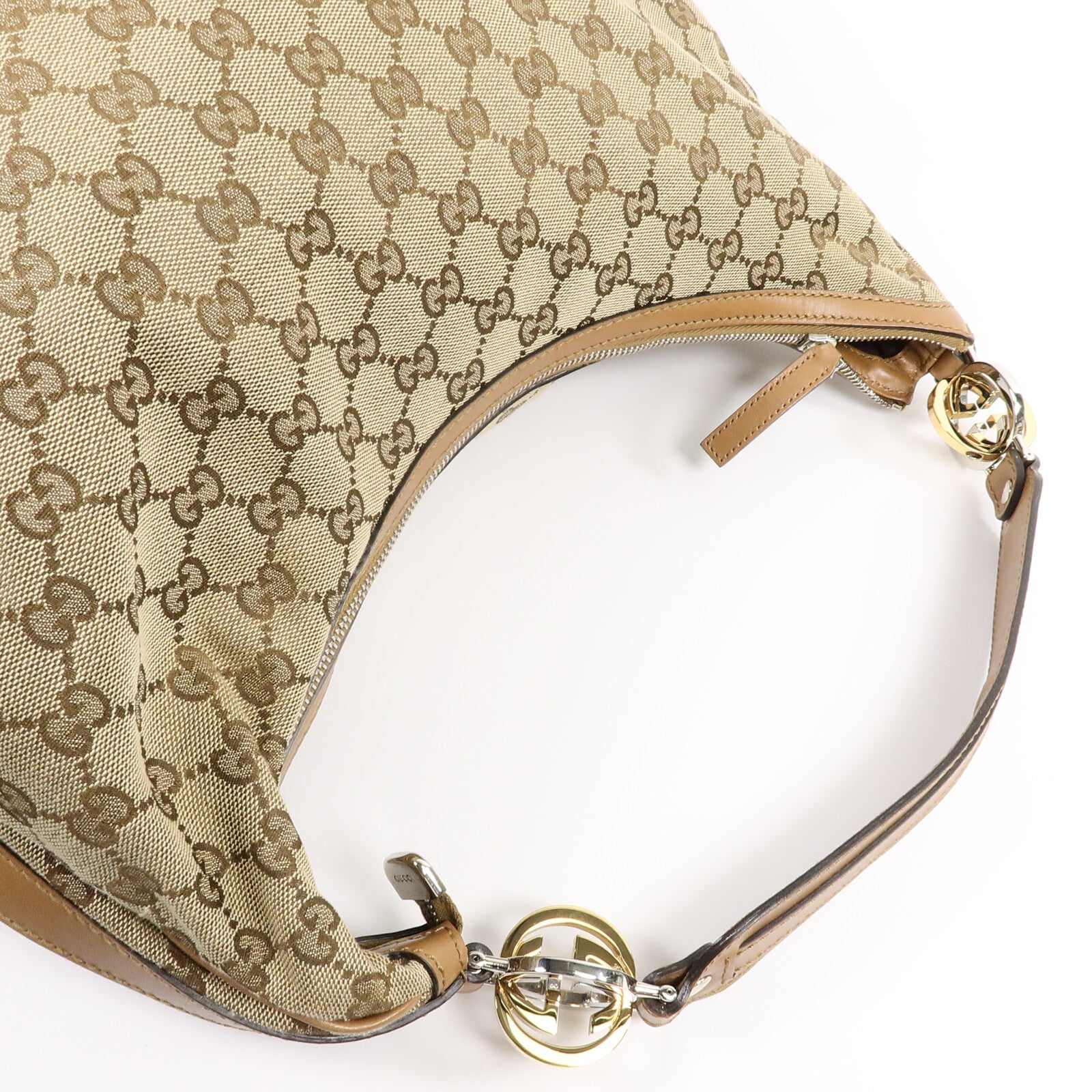 GUCCI 帆布Hobo肩背袋
