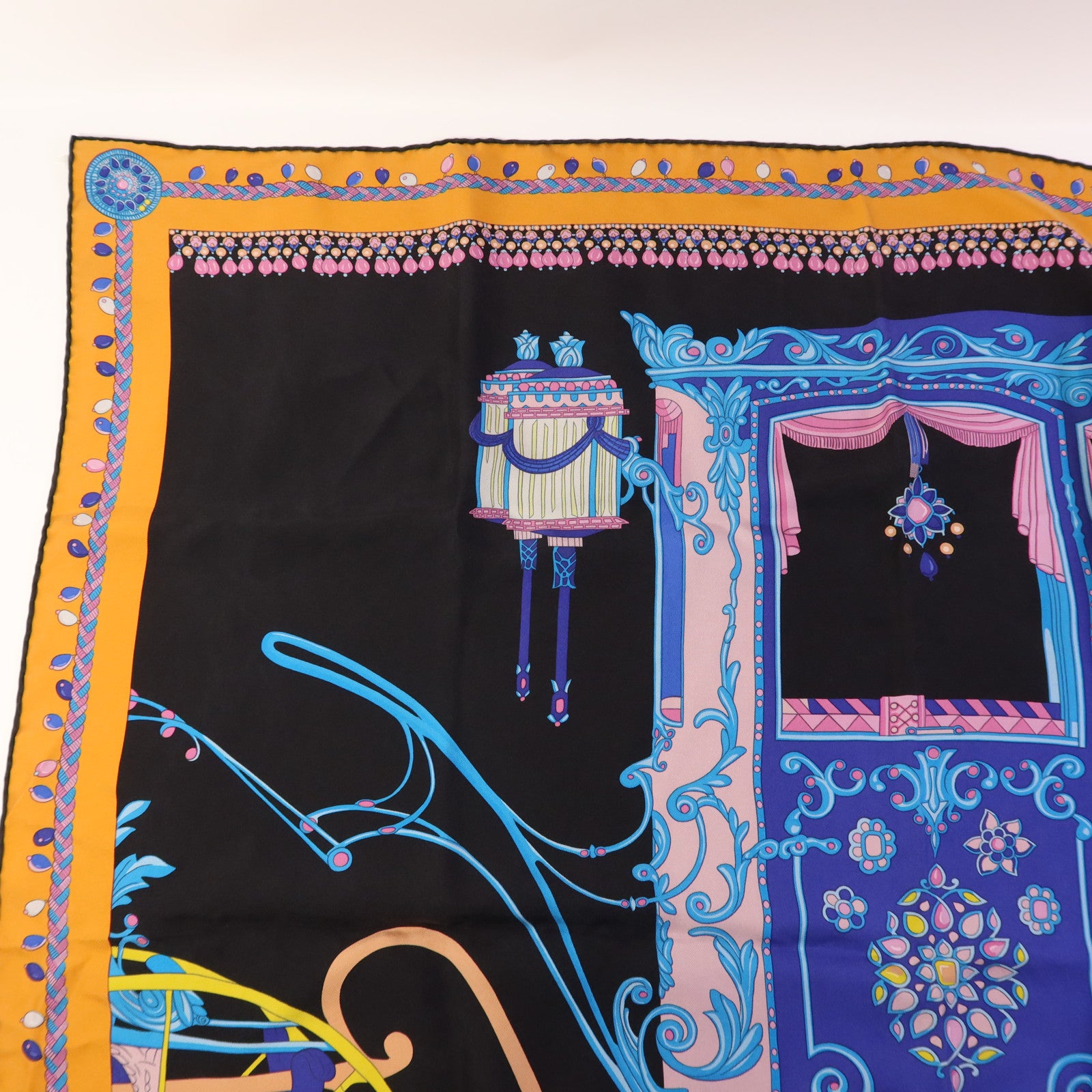 HERMES 絲質Scarf 90X90絲巾