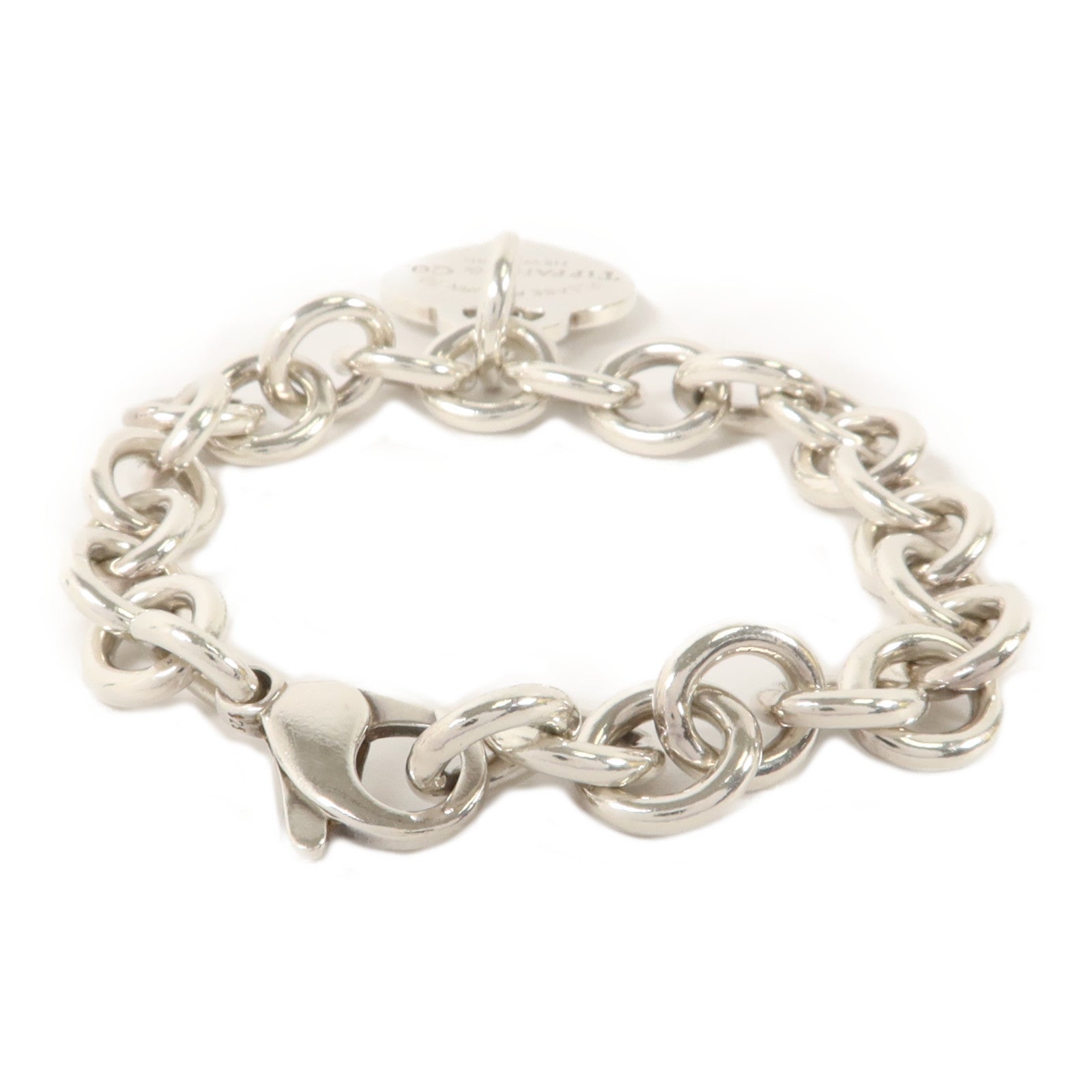 TIFFANY＆CO 925純銀Return to Tiffany Heart Bracelet手鏈