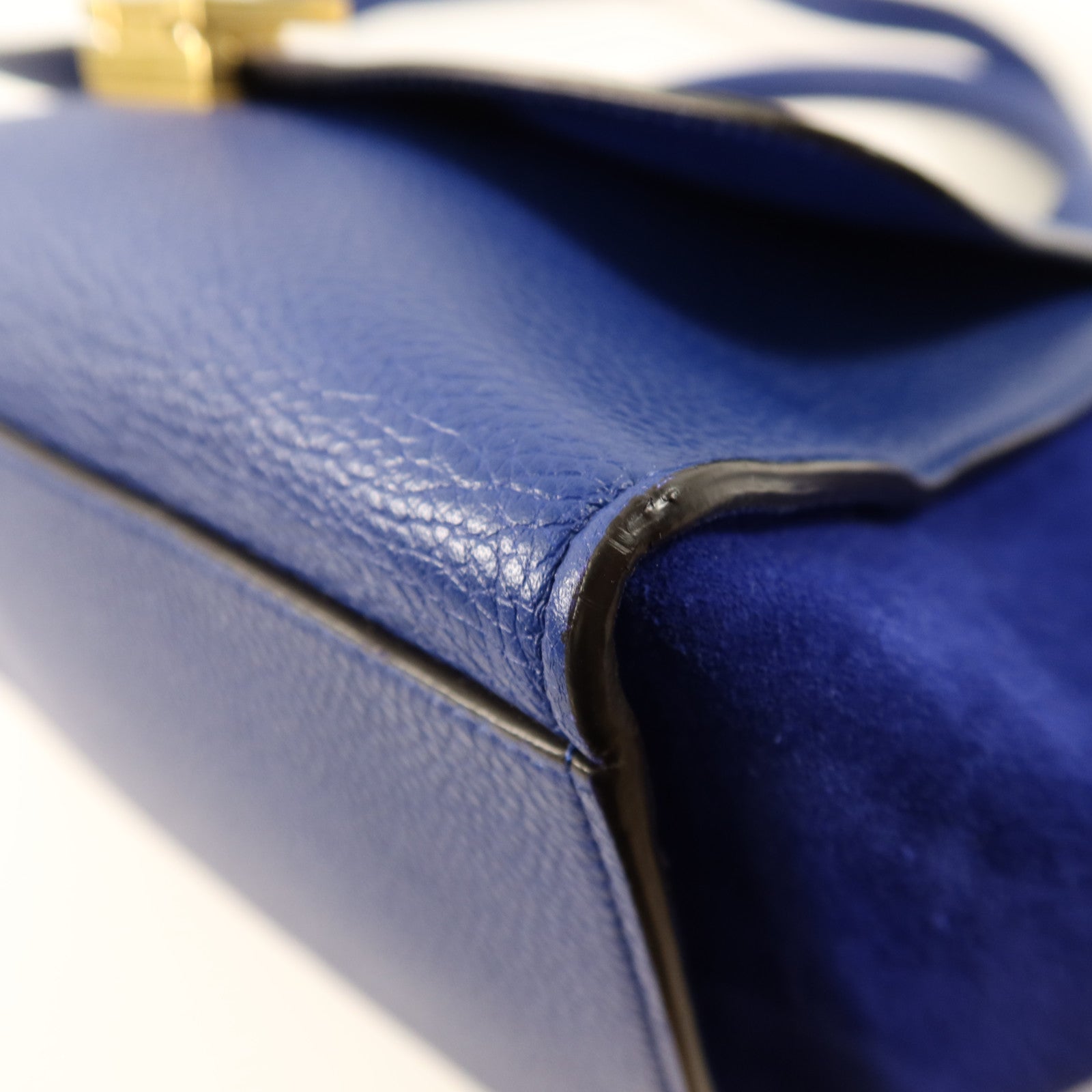CELINE 牛皮皮革Trapeze金扣手挽肩背兩用袋