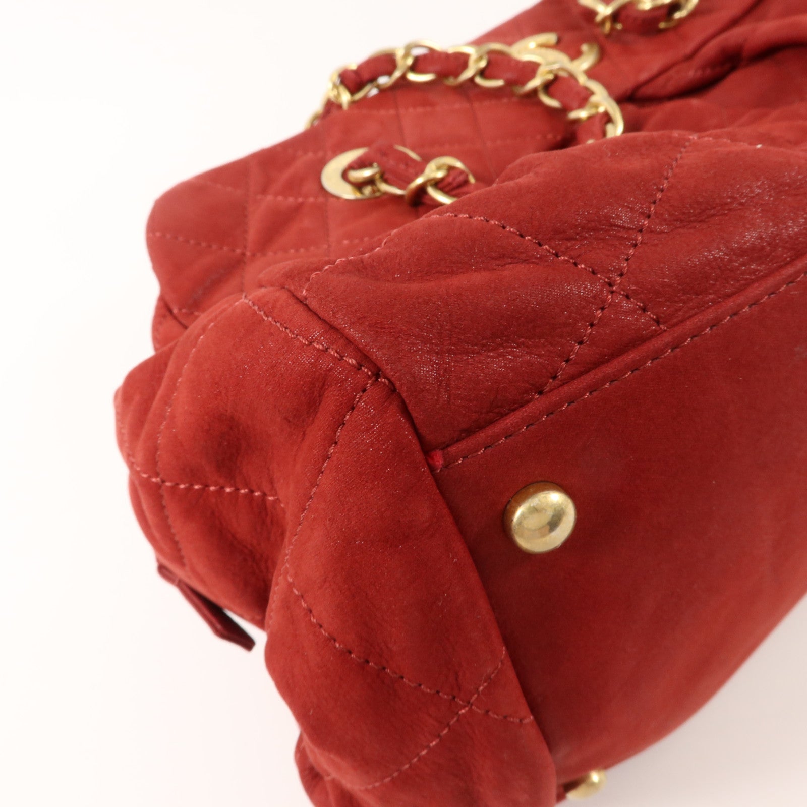 CHANEL 羊皮皮革Shoulder Bag鏈帶肩背袋