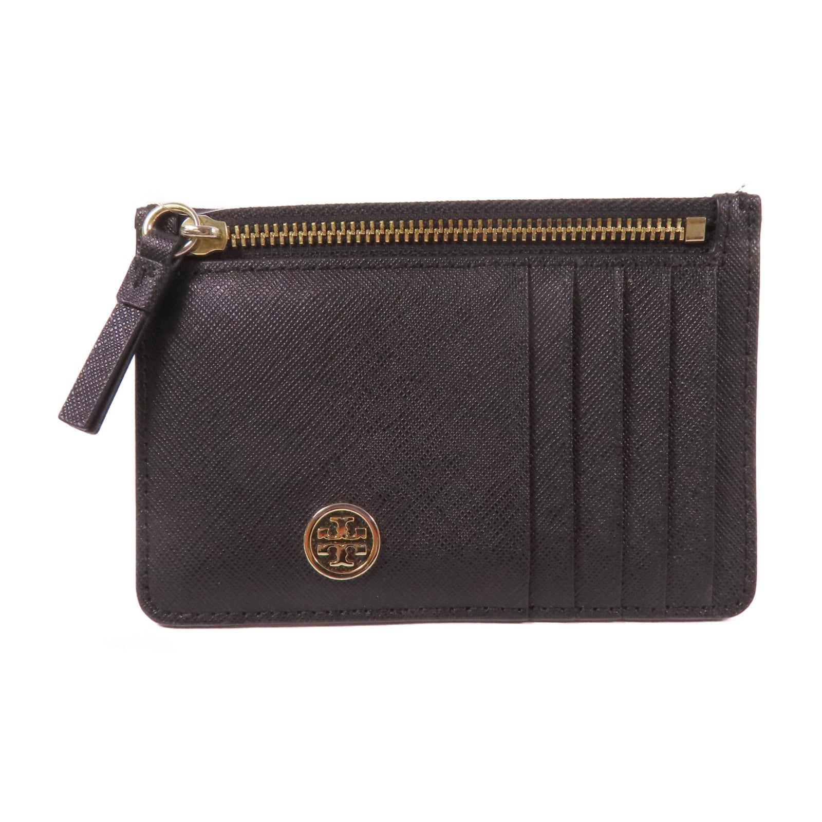 Tory Burch 牛皮皮革Card Case金扣卡片套