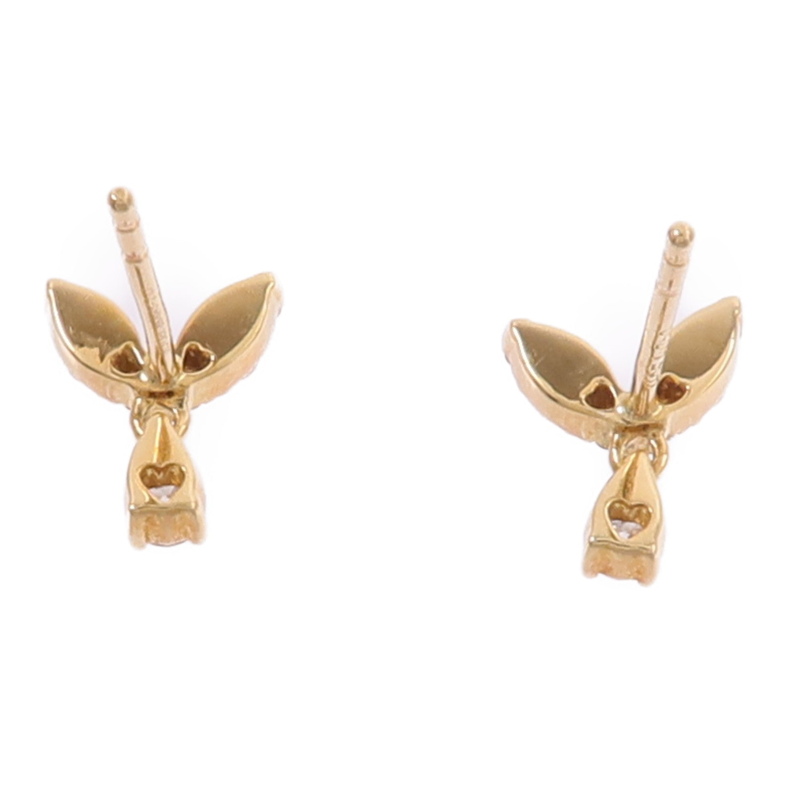 JEWELRY 18K玫瑰金Diamond Earrings鑽石耳環