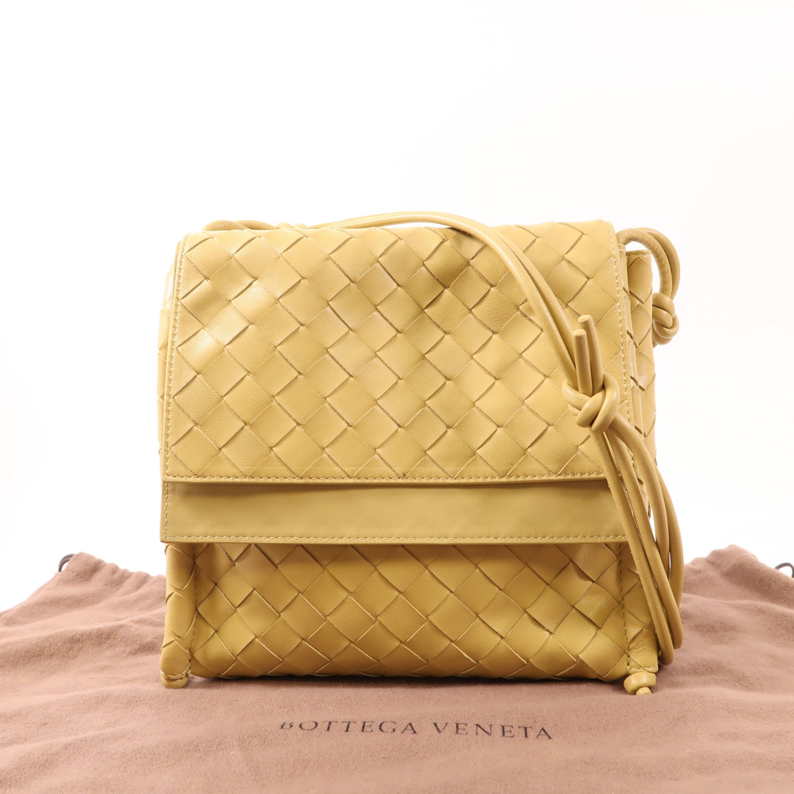 BOTTEGA VENETA 羊皮皮革Shoulder Bag肩背袋