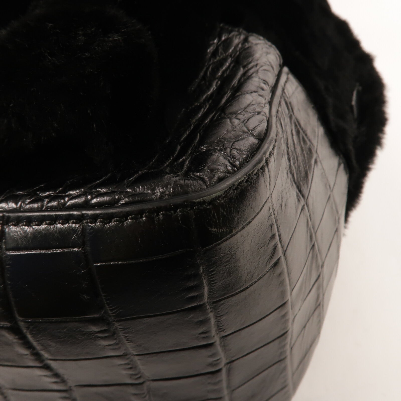 SELECTION 牛皮皮革/Faux Fur Alexander Wang Backpack背包