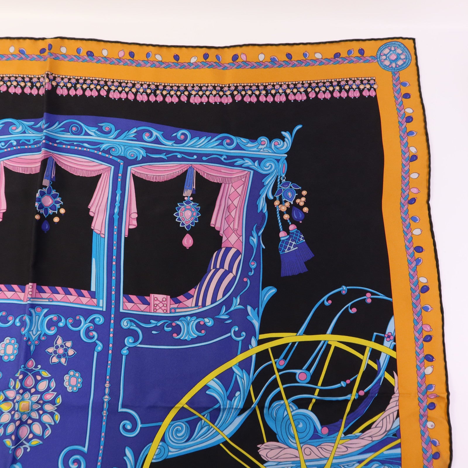 HERMES 絲質Scarf 90X90絲巾