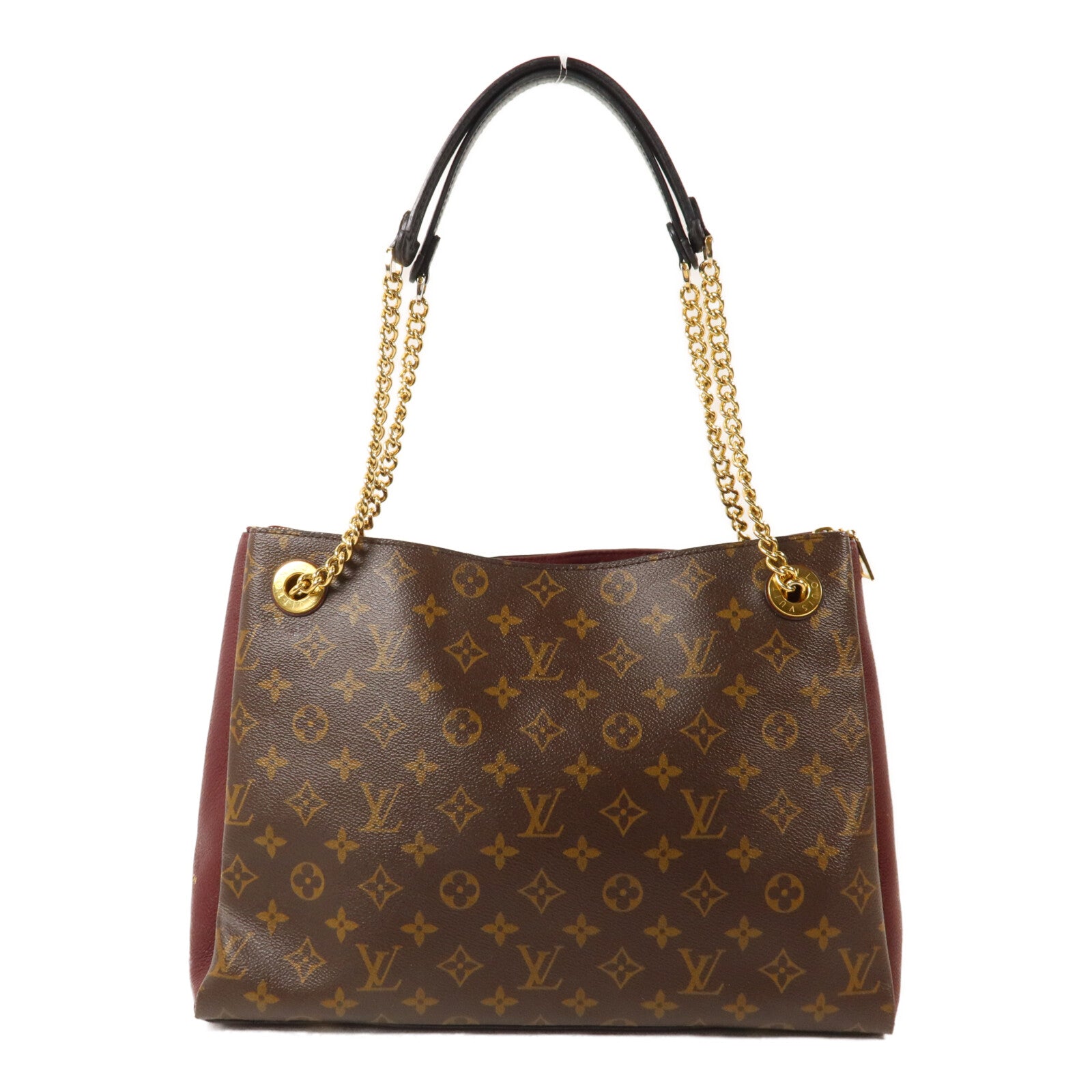 LOUIS VUITTON Monogram Surene MM鏈帶肩背袋