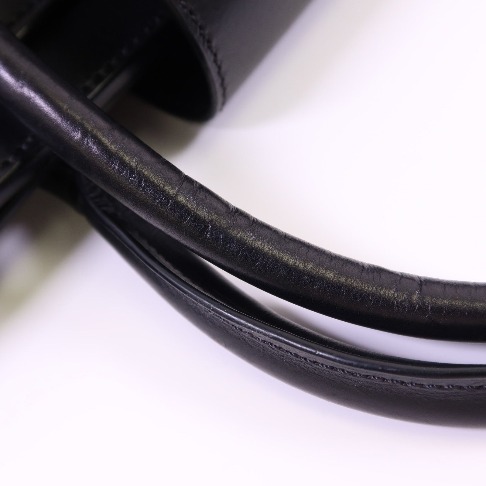 MCM 塗層帆布/牛皮皮革Visetos金扣手挽袋