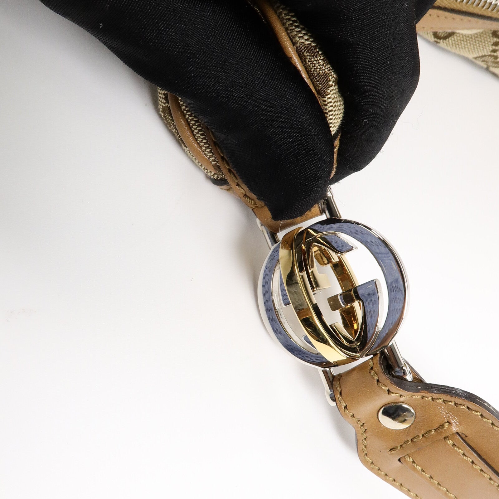GUCCI 帆布Hobo肩背袋