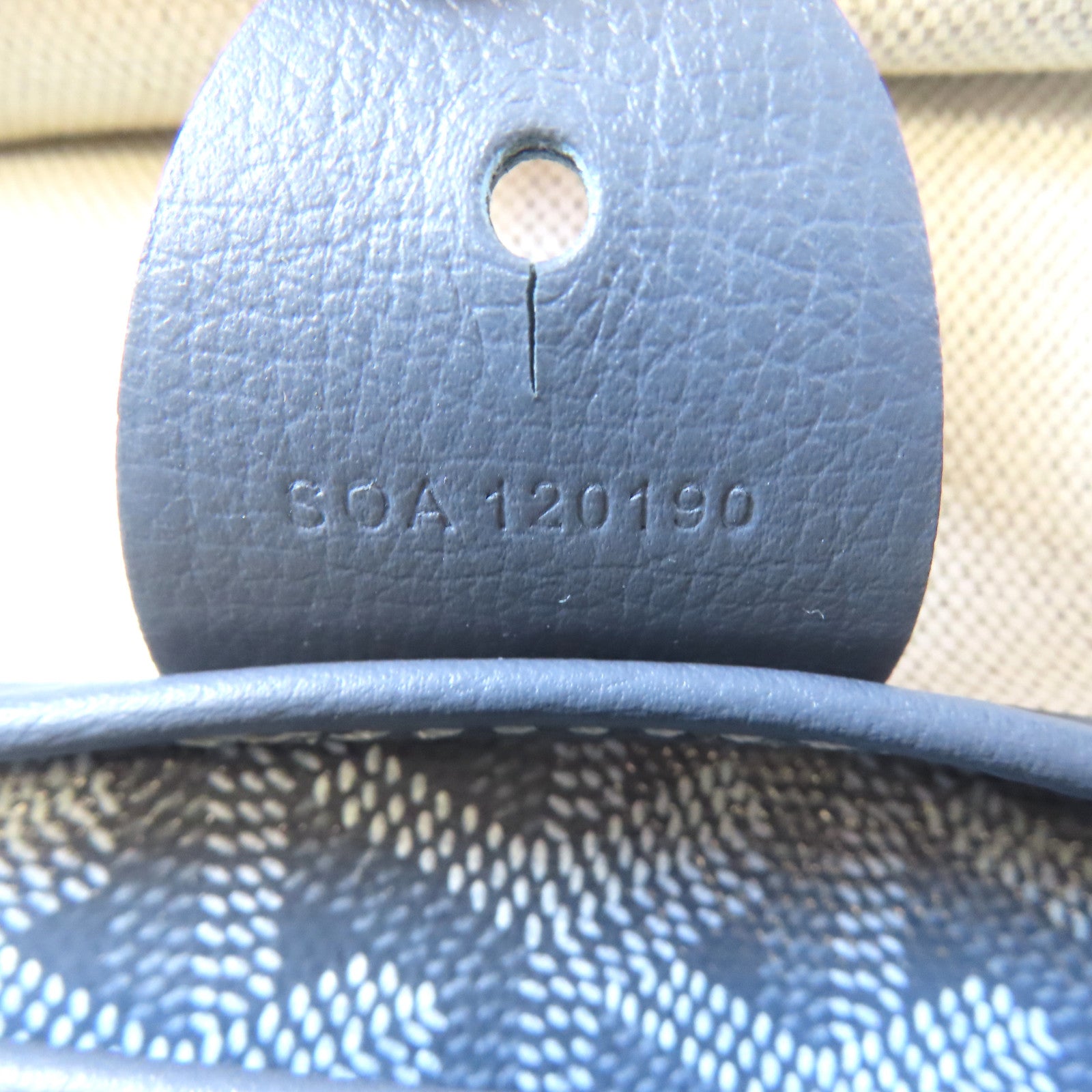 GOYARD 塗層帆布Artois手挽袋灰色