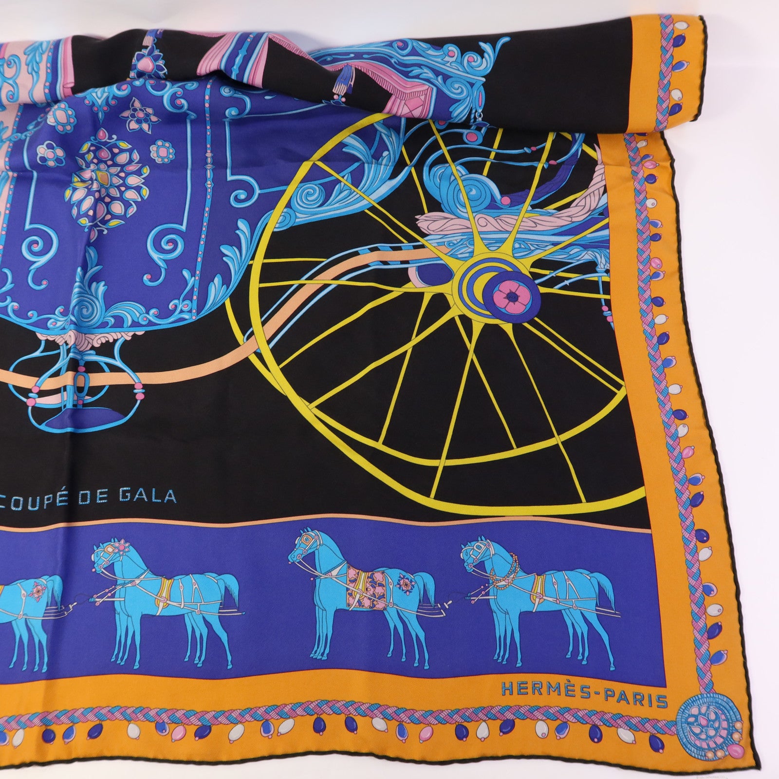 HERMES 絲質Scarf 90X90絲巾