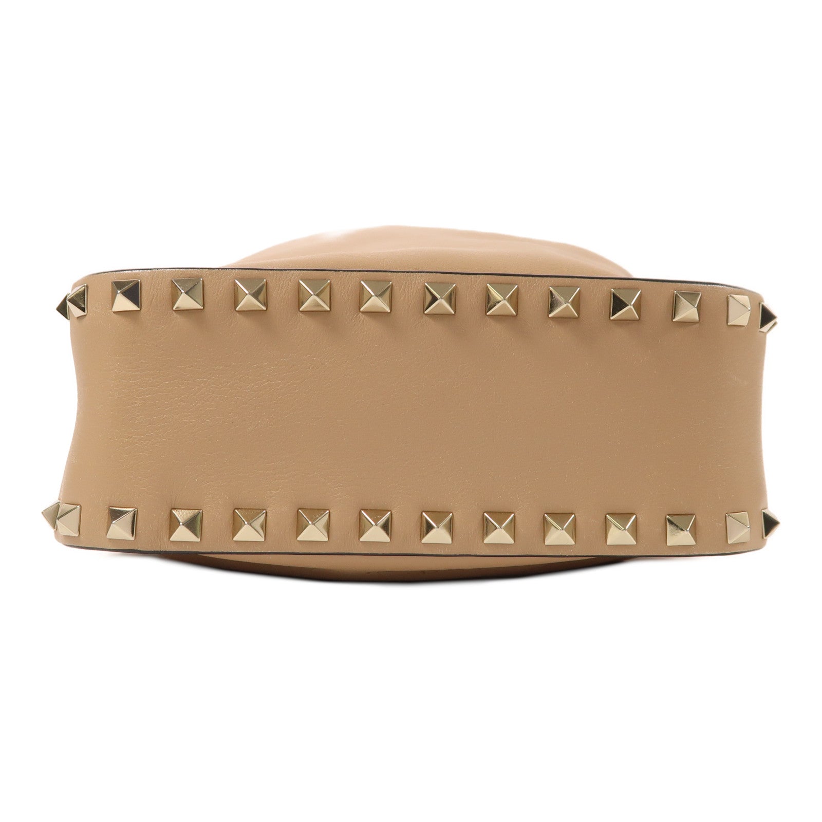 Valentino 皮革Shoulder Bag金扣肩背袋