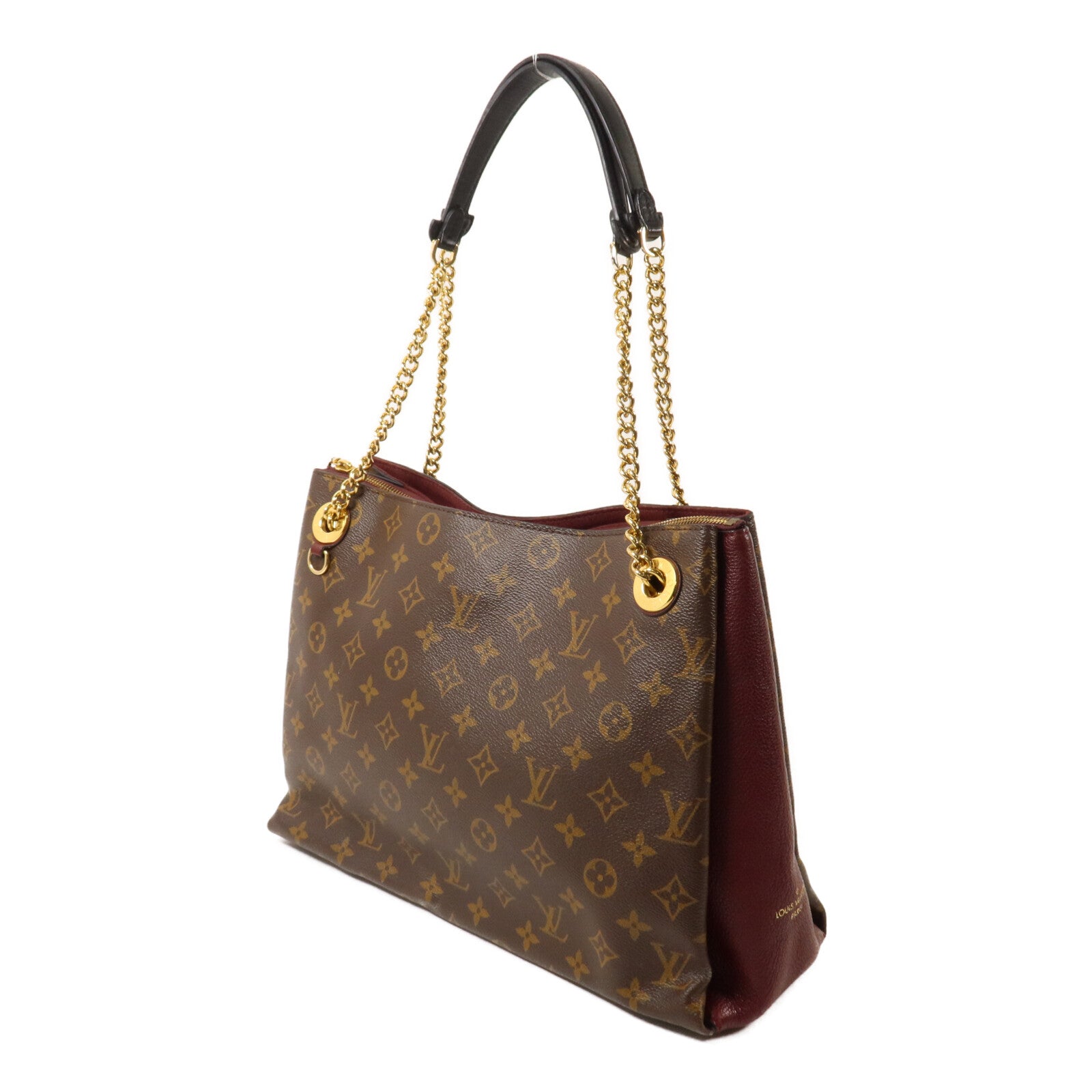 LOUIS VUITTON Monogram Surene MM鏈帶肩背袋