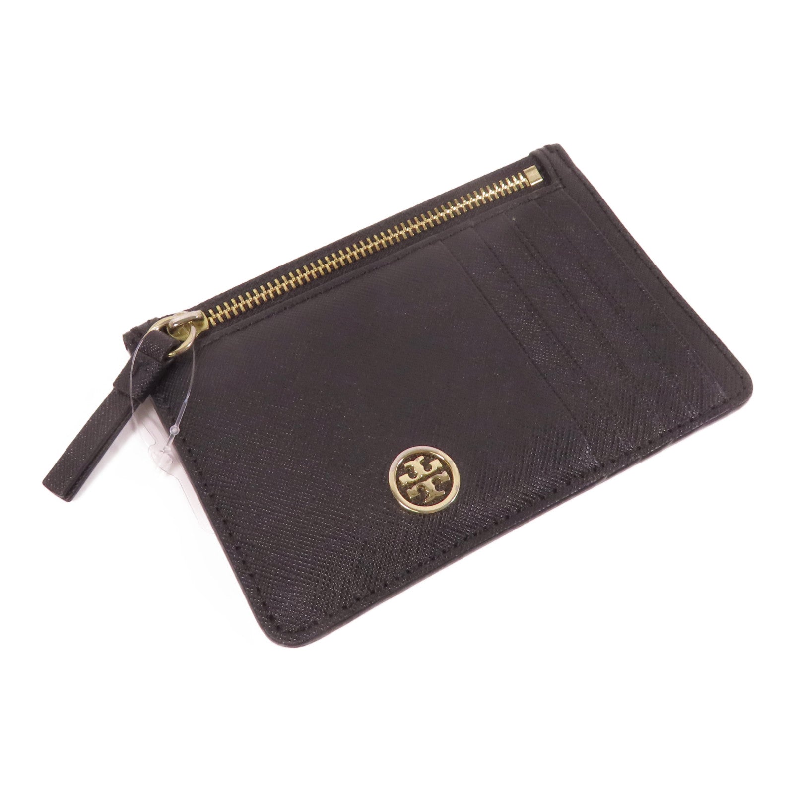 Tory Burch 牛皮皮革Card Case金扣卡片套