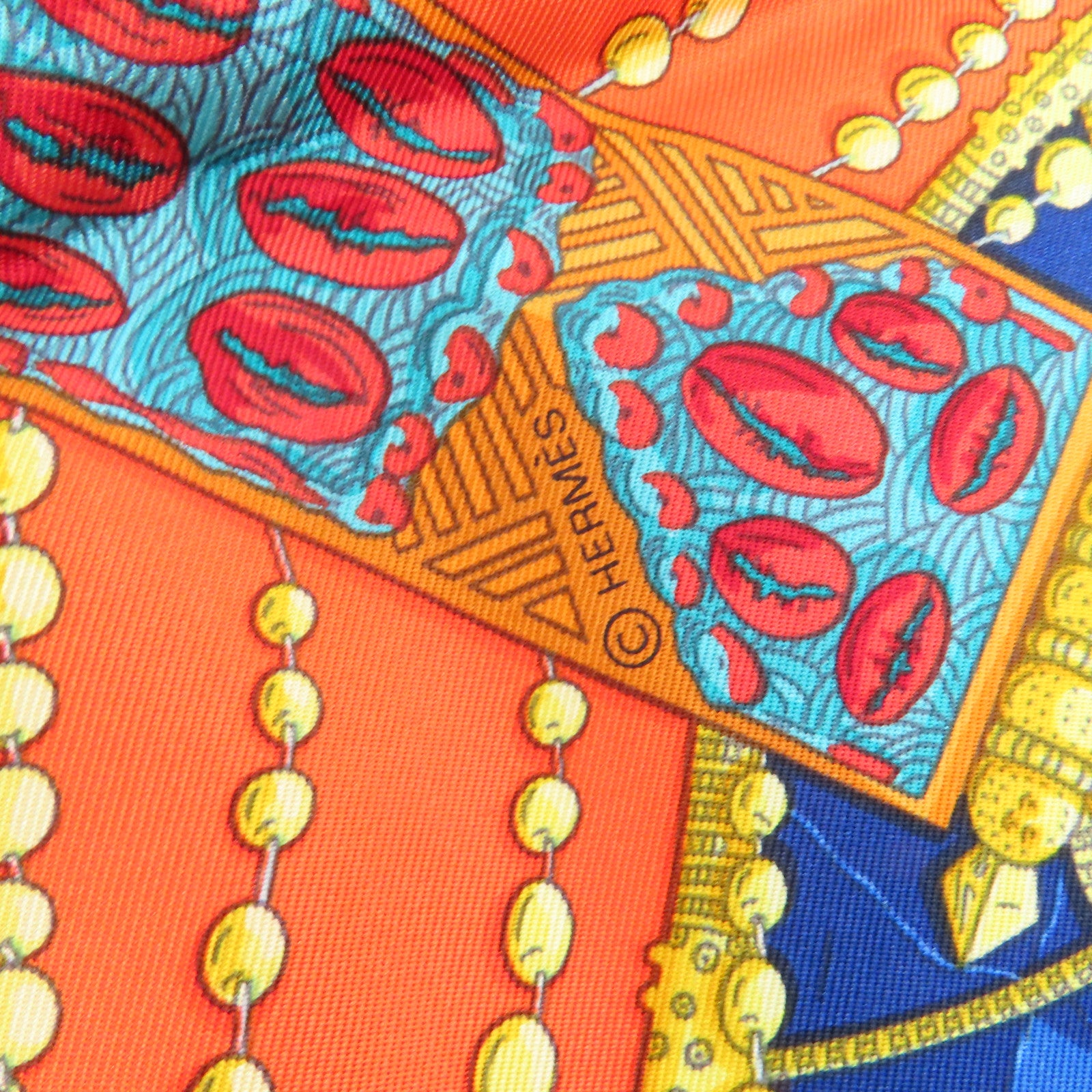 HERMES 絲質Scarf 90X90絲巾