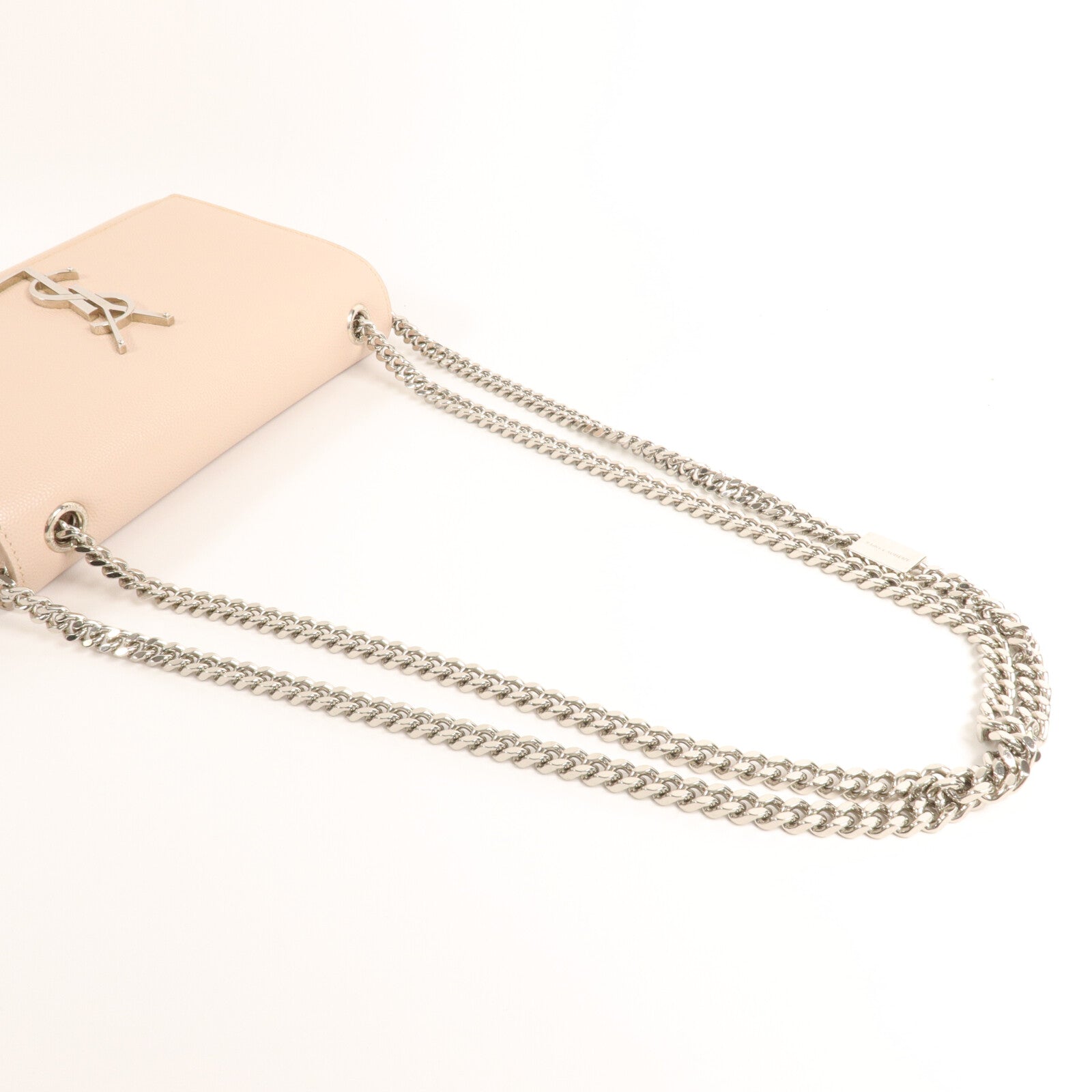 SAINT LAURENT 牛皮皮革Kate Small鏈帶肩背袋