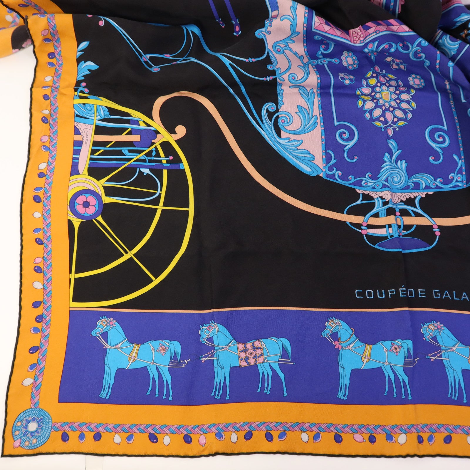 HERMES 絲質Scarf 90X90絲巾