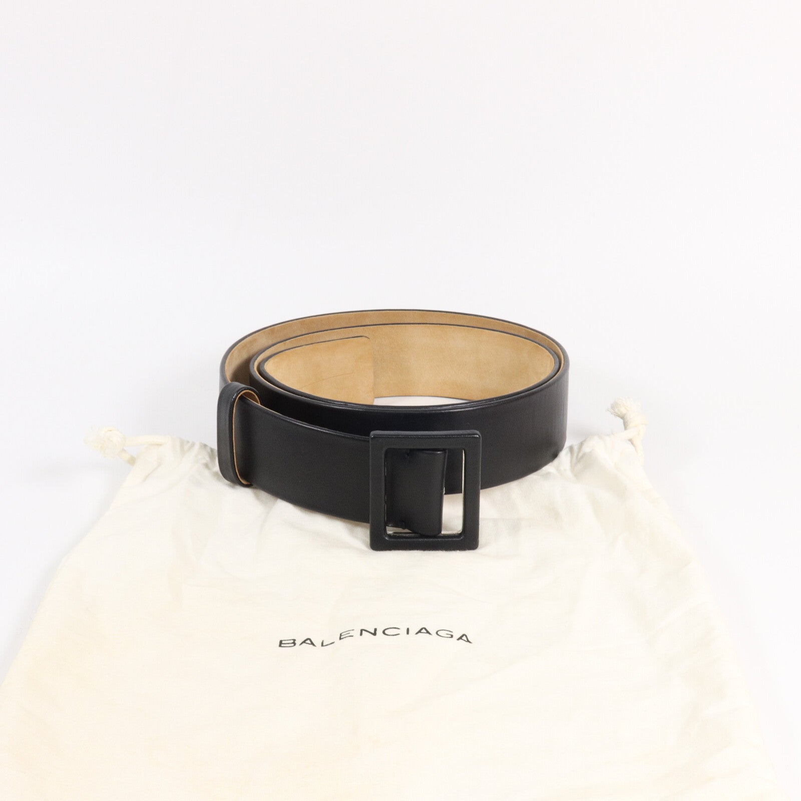 BALENCIAGA 牛皮皮革Belt皮帶