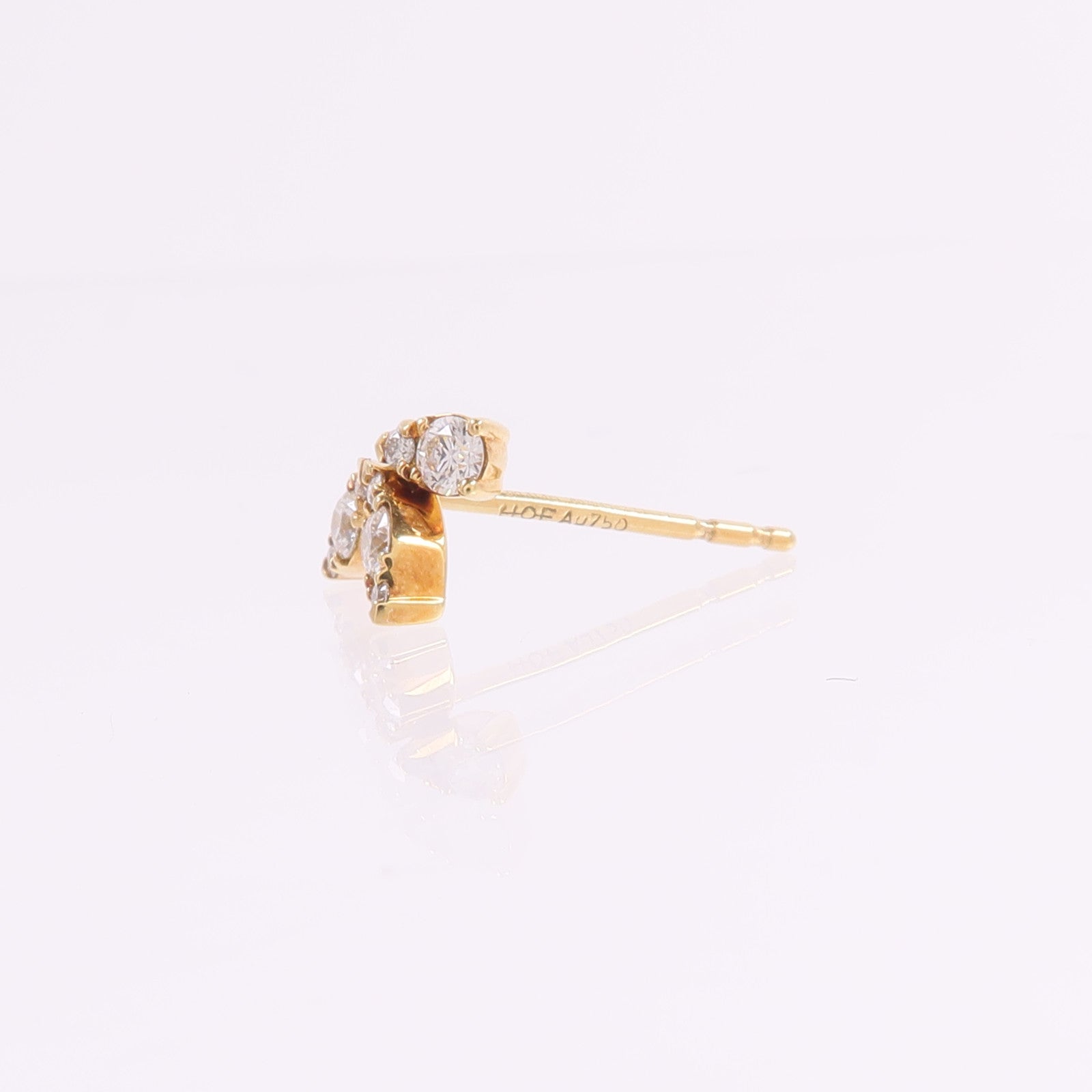 JEWELRY 18K玫瑰金Diamond Earrings鑽石耳環