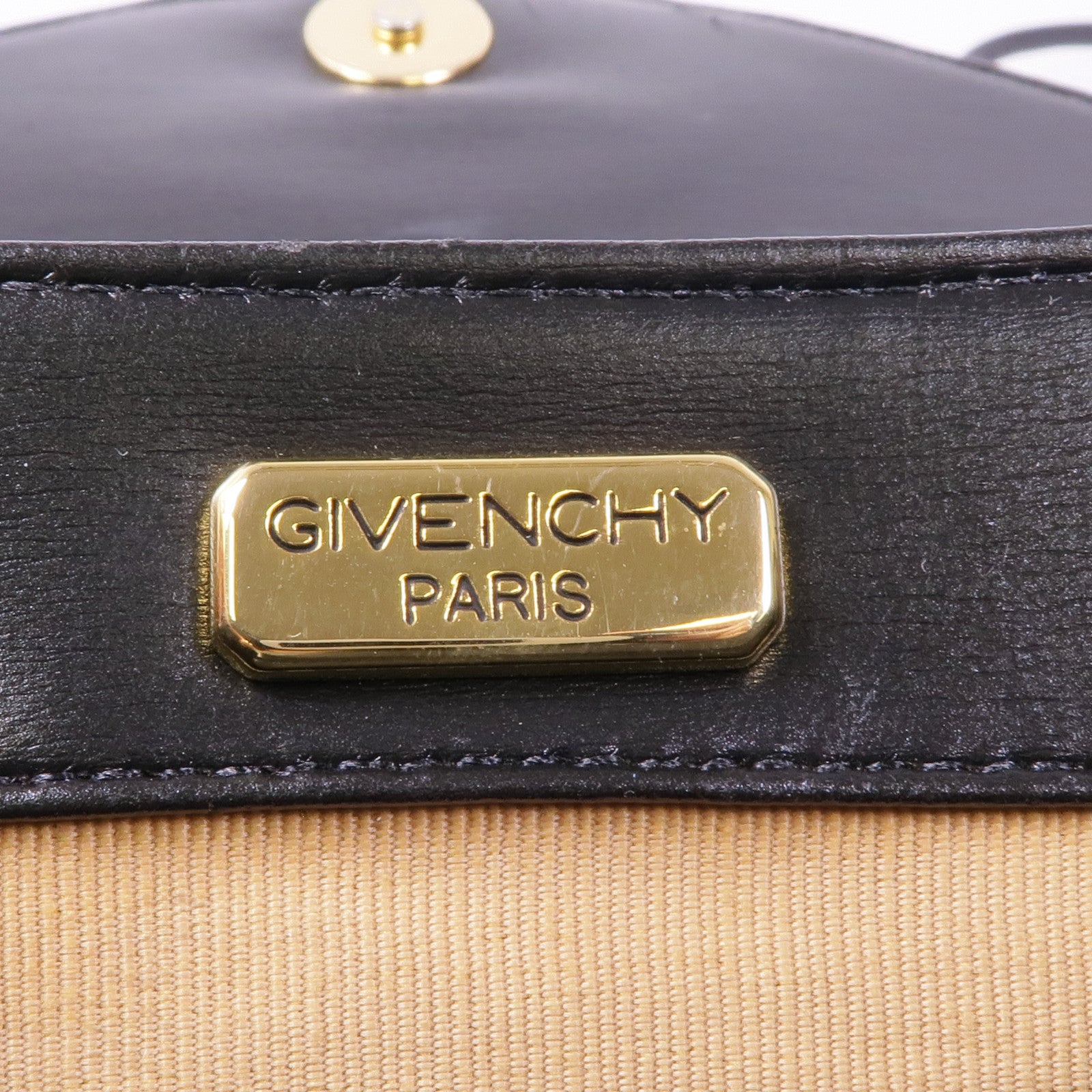 GIVENCHY 【激減優惠】牛皮皮革Shoulder Bag金扣肩背袋