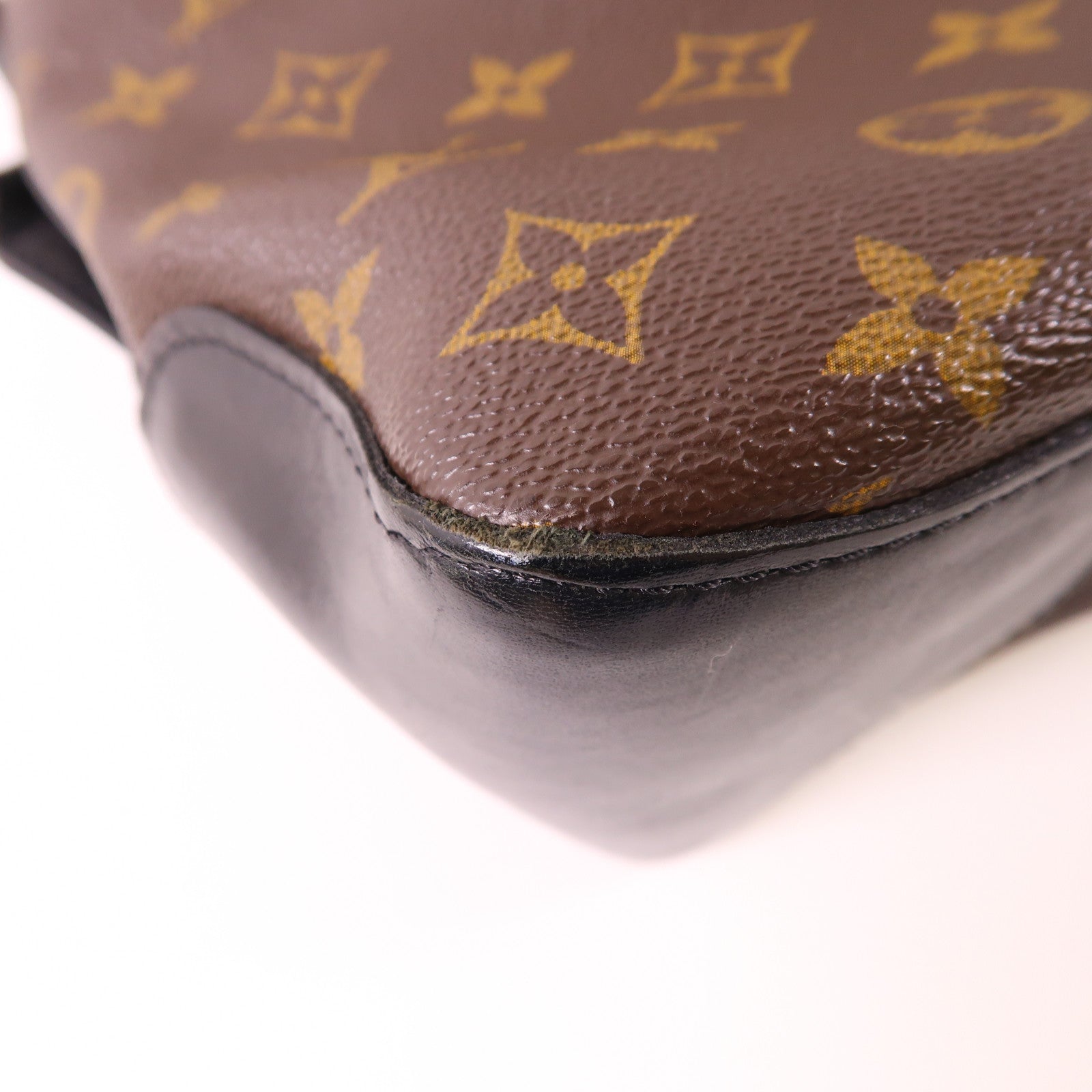 LOUIS VUITTON LV SHW Torres Shoulder Bag M40387 Monogram Macassar Brown