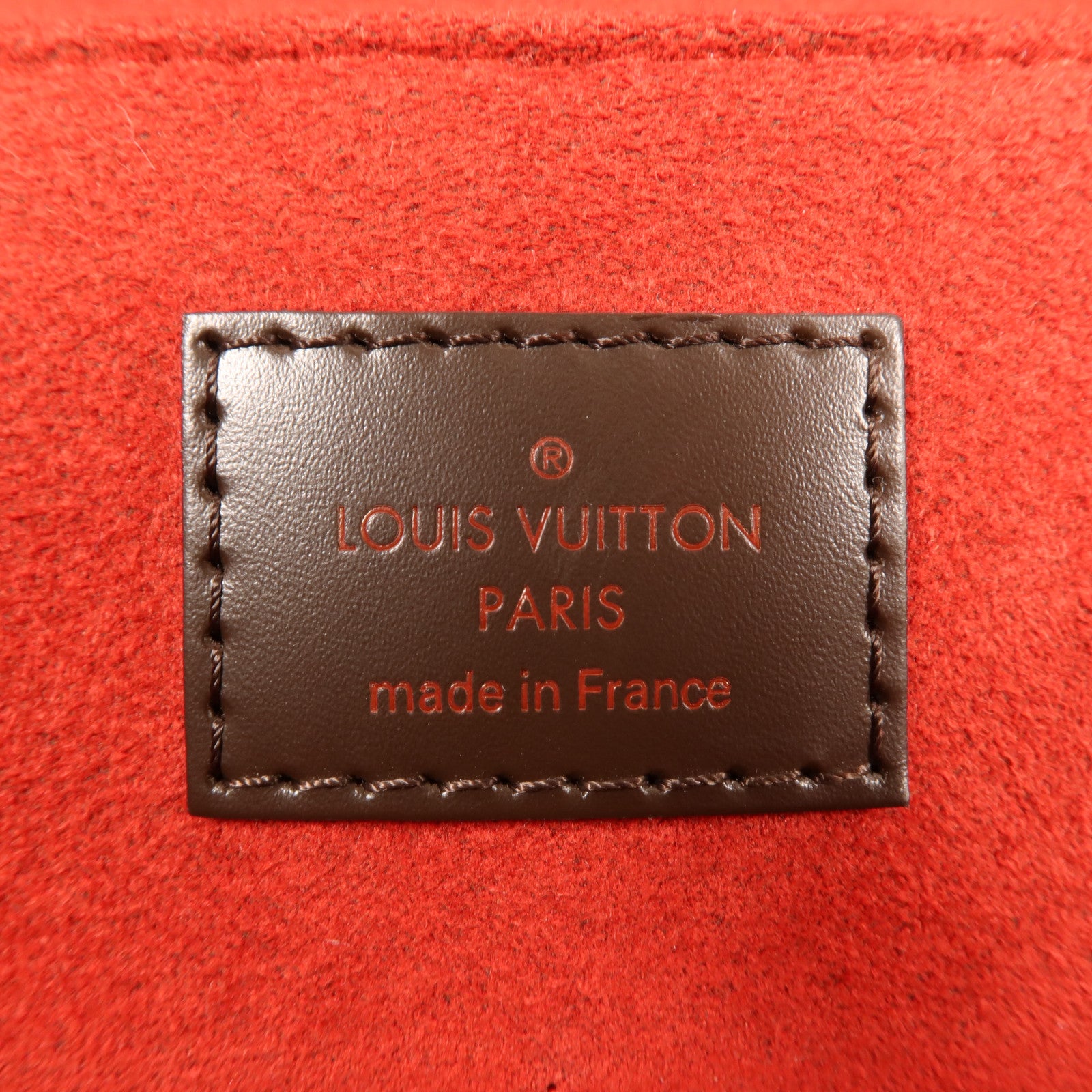 LOUIS VUITTON Damier Bergamo PM金扣手挽肩背兩用袋