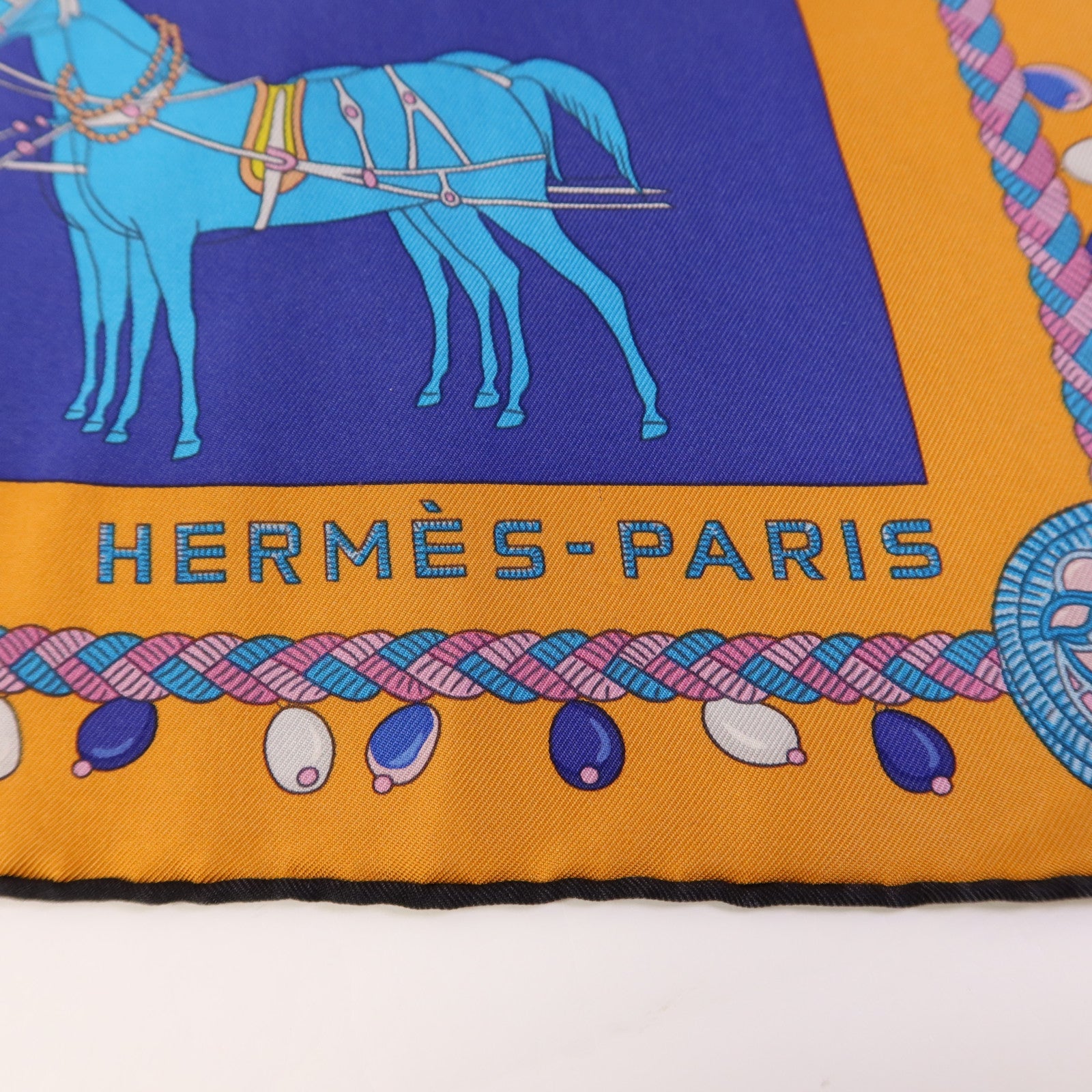 HERMES 絲質Scarf 90X90絲巾