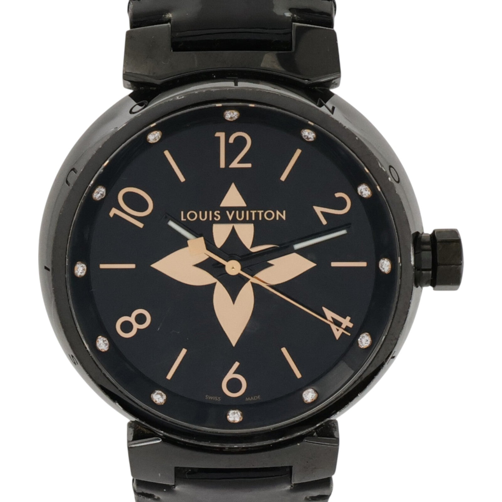 LOUIS VUITTON Tambour All Black QA157